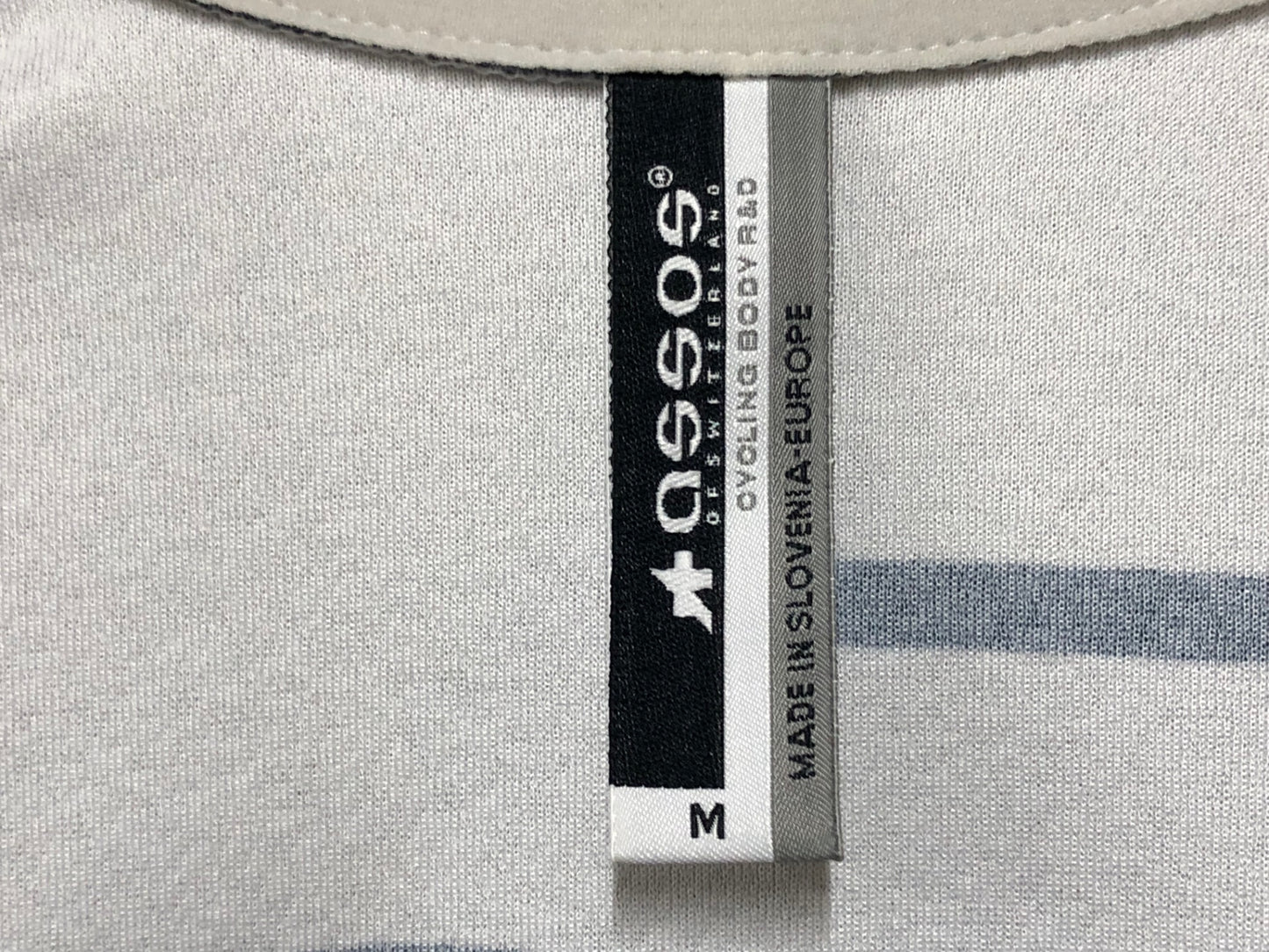 IY233 アソス assos SS mangussta 半袖 サイクルジャージ 白 黒 M