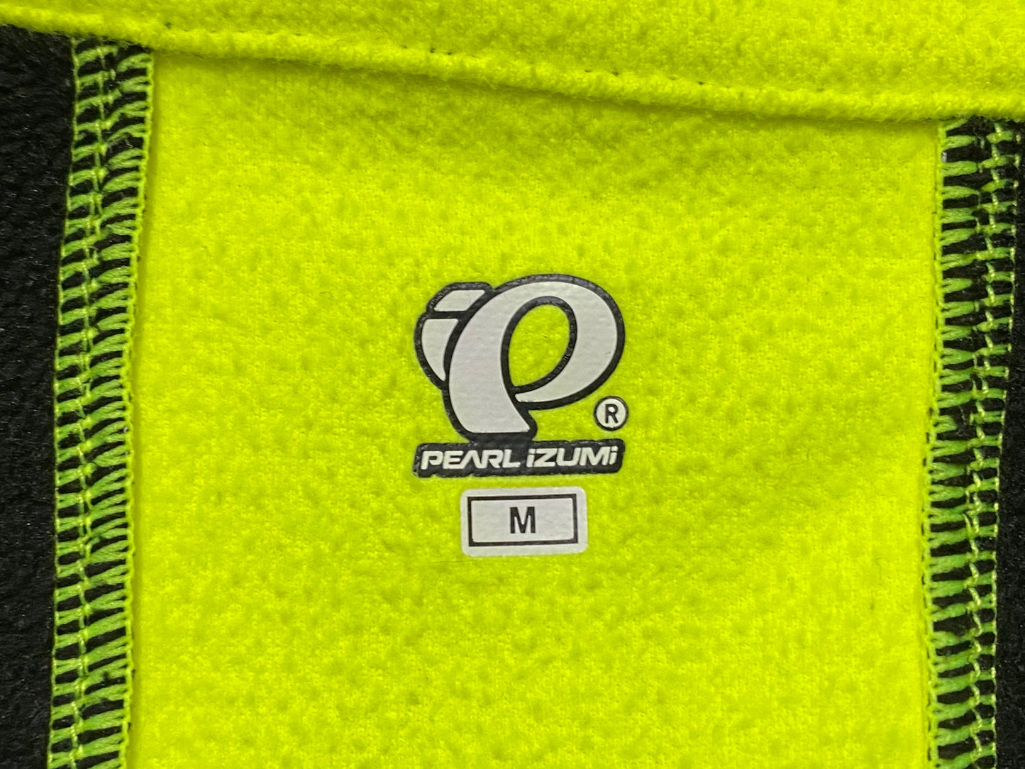 IP592 パールイズミ PEARL iZUMi 長袖 サイクルジャケット 黄 M 裏起毛 WINDBREAK
