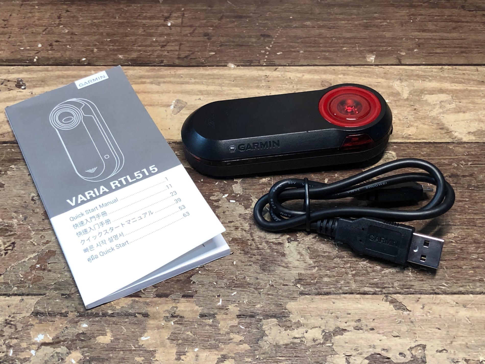 II516 ガーミン GARMIN VARIA RTL 515 リアビューレーダー リアライト ※動作確認済み – BICI AMORE EQ  STORE