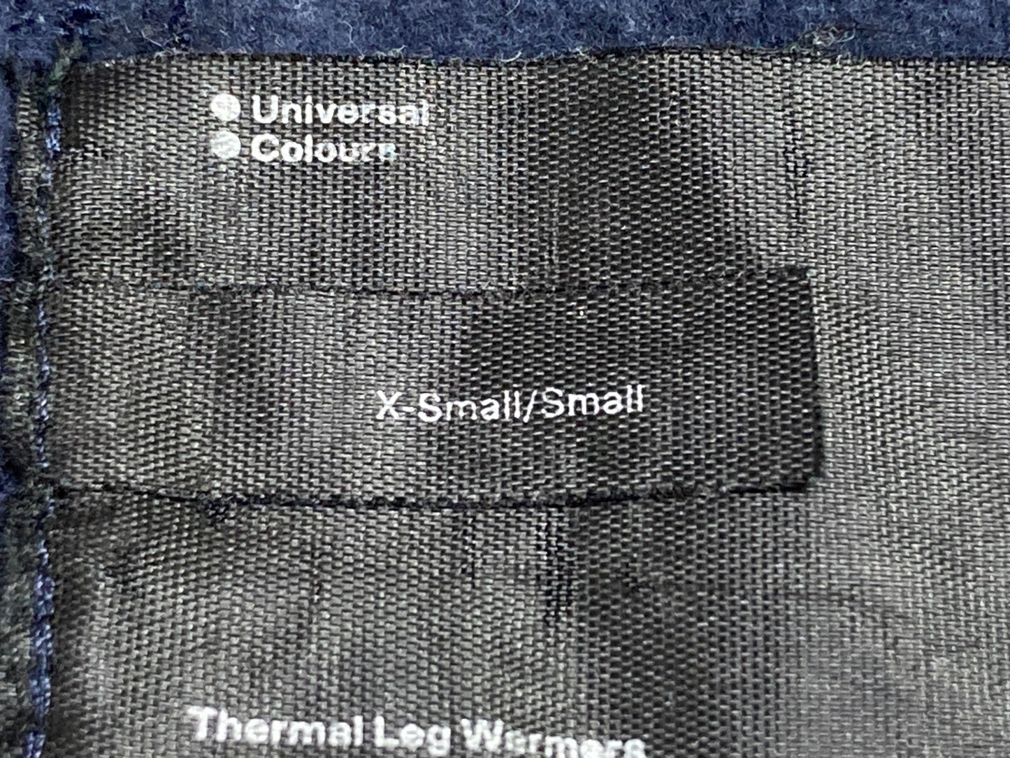 IJ190 ユニバーサルカラーズ Universal Colours レッグウォーマー 紺 XS/S