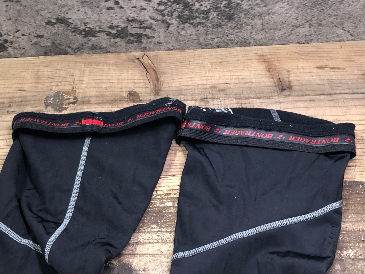 IT089 ボントレガー BONTRAGER レッグウォーマー 黒 S 裏起毛