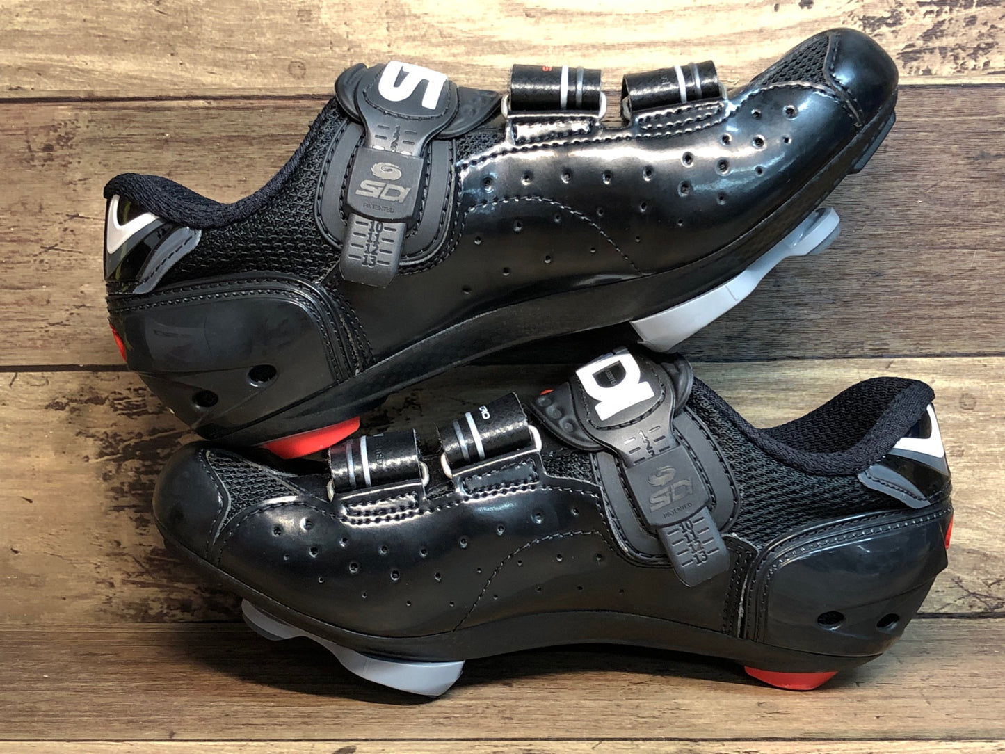 IO388 シディ SIDI GENIUS 7 MEGA ビンディングシューズ 黒 SPD-SL EU37.5