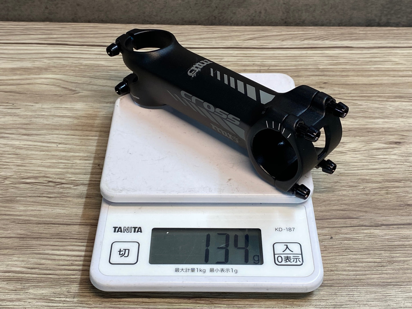 IW813 デダ DEDA MUD CROSS STEM アルミ ステム 黒 110mm Φ31.7 OS 84°