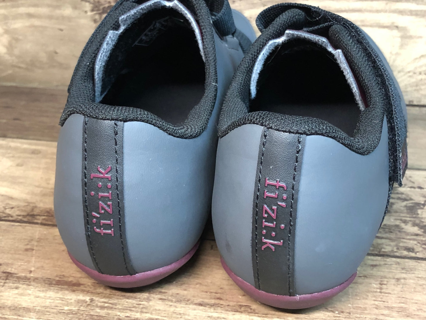 IJ959 フィジーク fizik テラ TERRA POWERSTRAP X4 SHOES ビンディングシューズ SPD グレー EU38