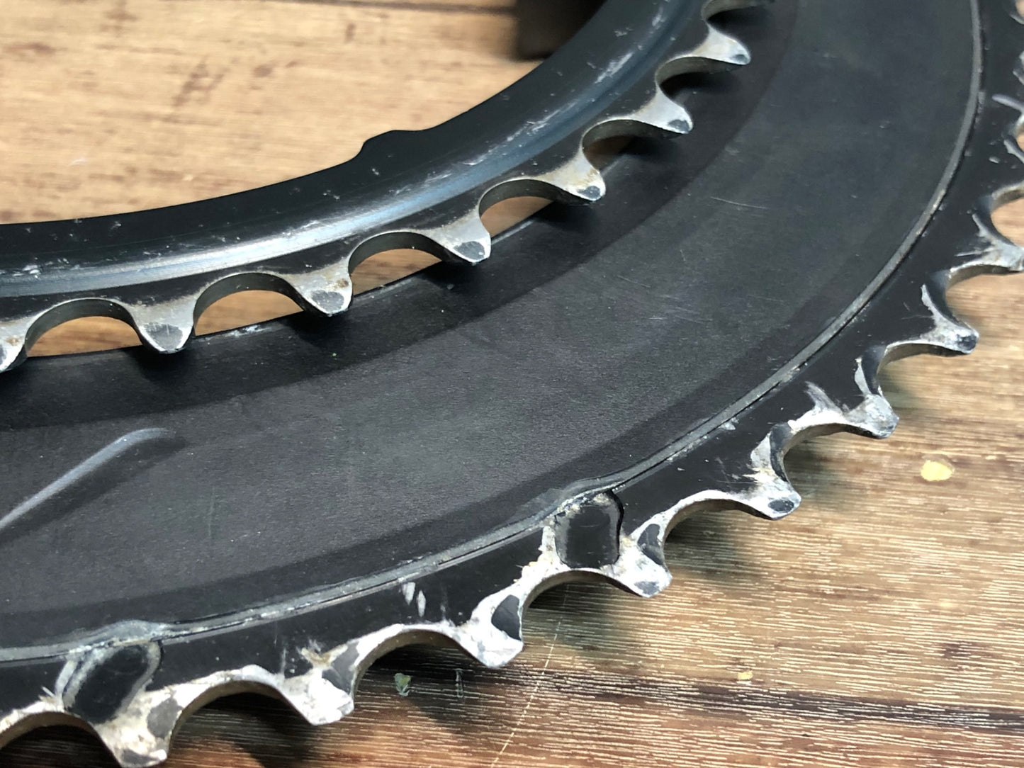 IP304 シマノ SHIMANO アルテグラ ULTEGRA FC-6800 チェーンリング 52/36T セット ※歯の摩耗大 ジャンク