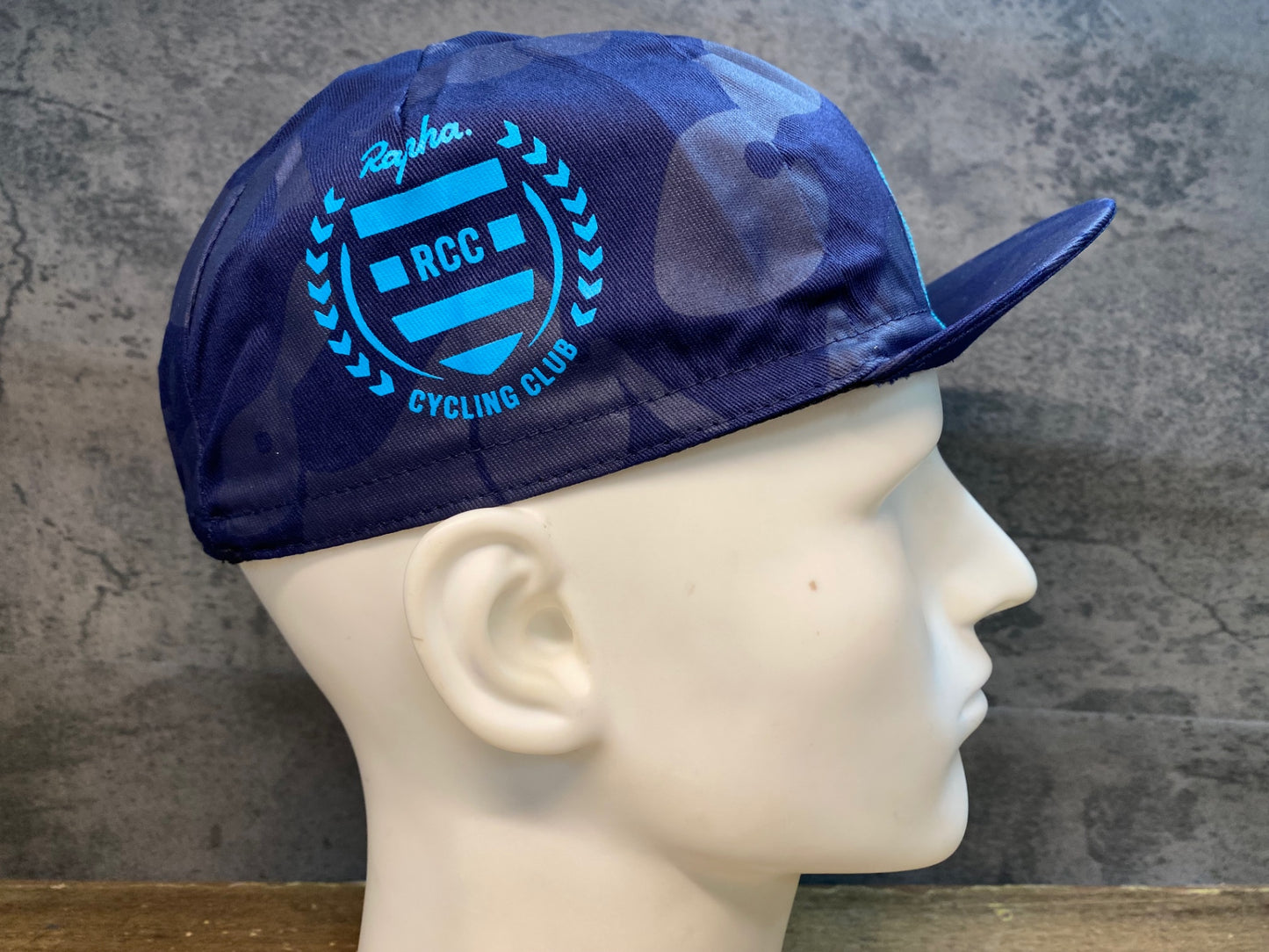 JD742 ラファ Rapha RCC + PAUL SMITH CAP サイクルキャップ 濃紺 ワンサイズ