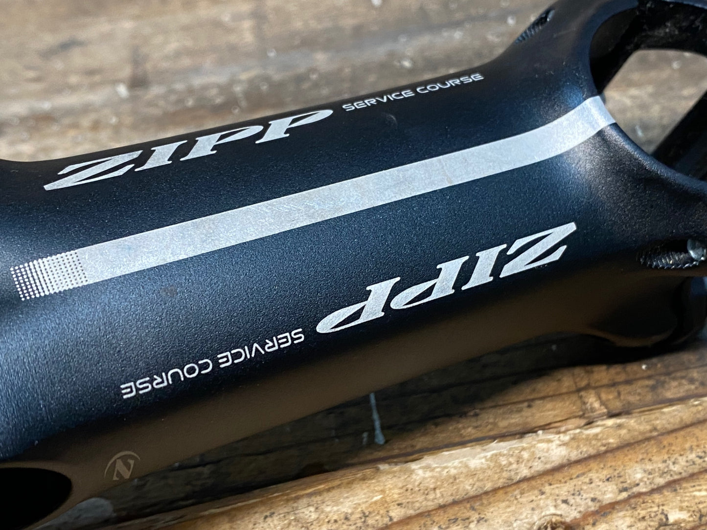IP191 ジップ ZIPP SERVICE COURSE アルミ ステム 黒 110mm Φ31.8 OS ±6°