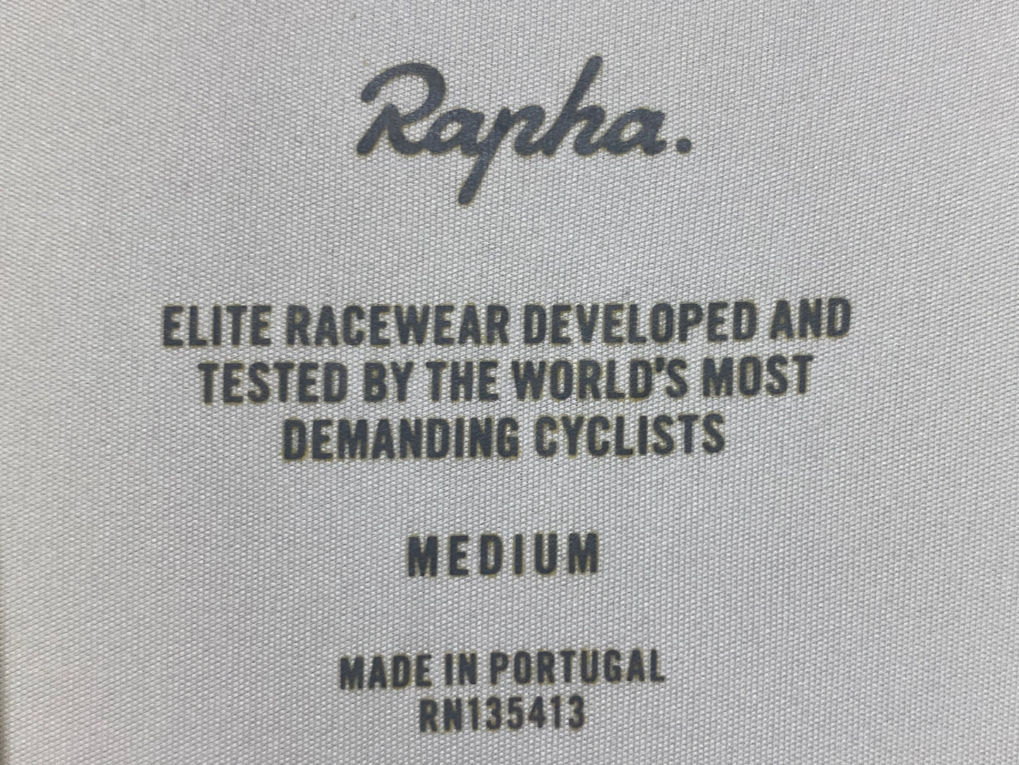 HT557 ラファ RAPHA プロチーム PROTEAM FLYEWIGHT JERSEY Ⅱ 半袖サイクルジャージ 白 M ※破れあり