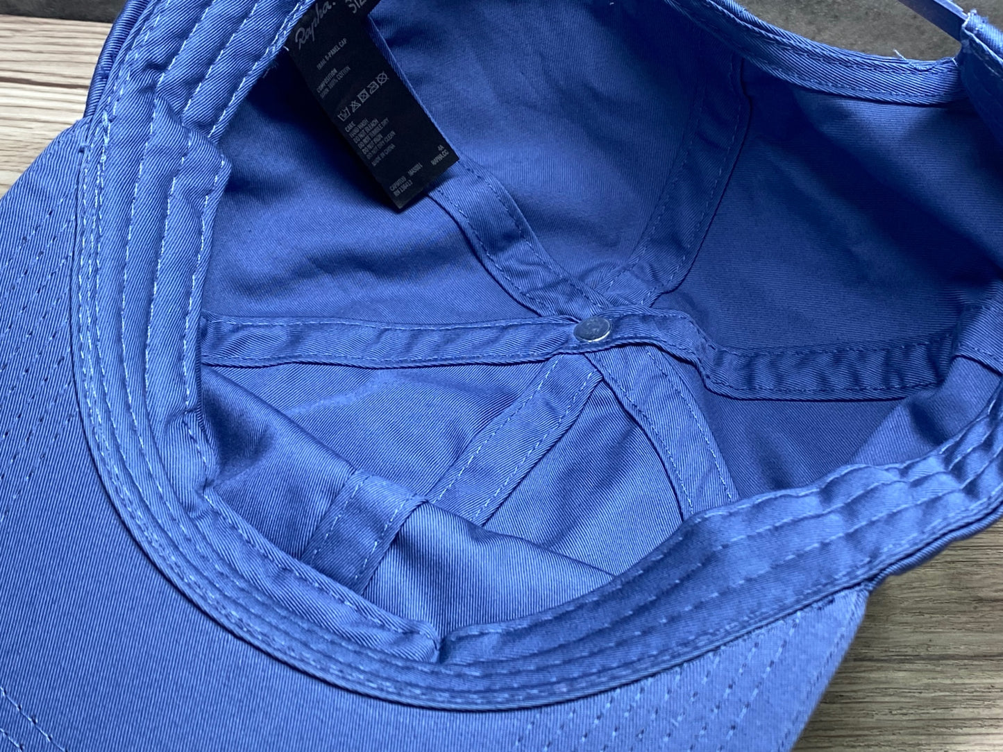 JD334 ラファ Rapha TRAIL G-PANEL CAP サイクルキャップ 青 ワンサイズ