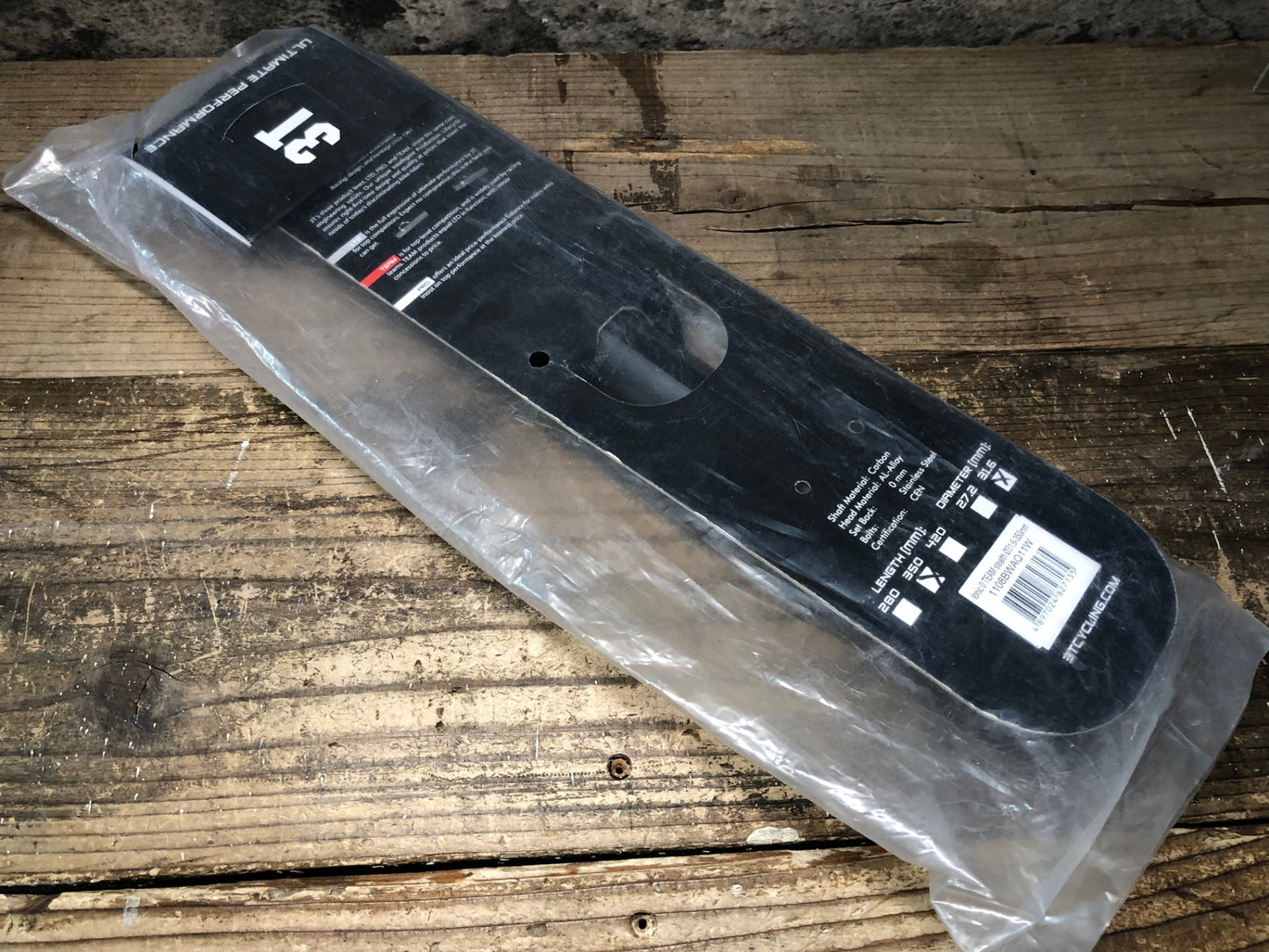 JA239 3T IONIC 0 TEAM stealth カーボンシートポスト Φ31.6 350mm