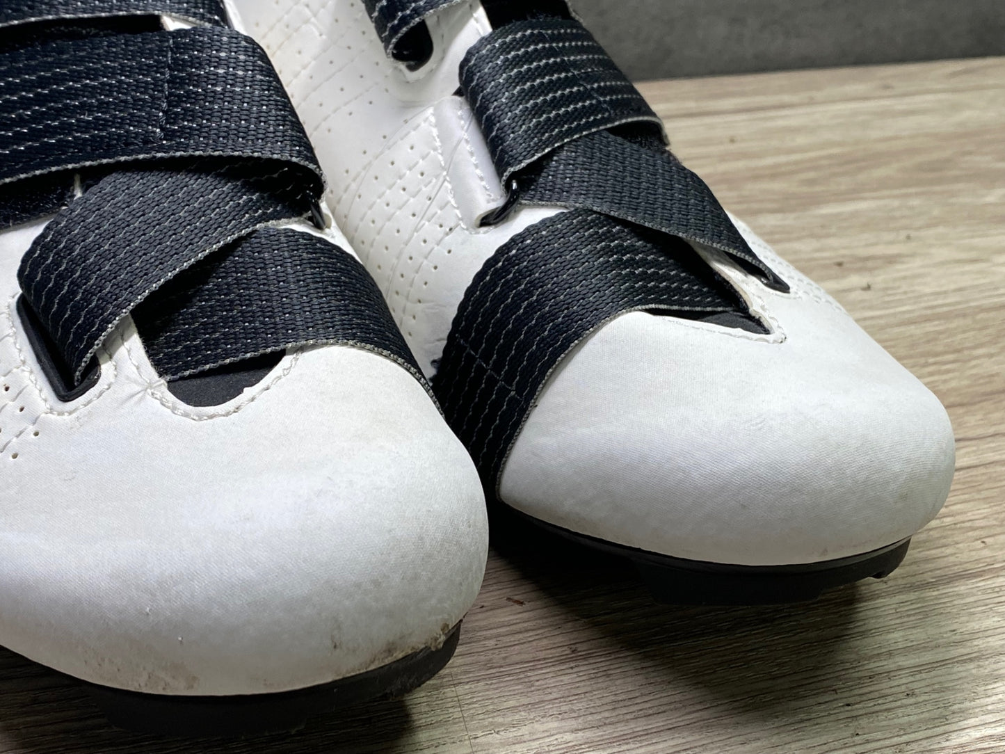 JD173 フィジーク fizik TEMPO R5 POWERSTRAP SHOES ビンディングシューズ 白 SPD-SL EU41
