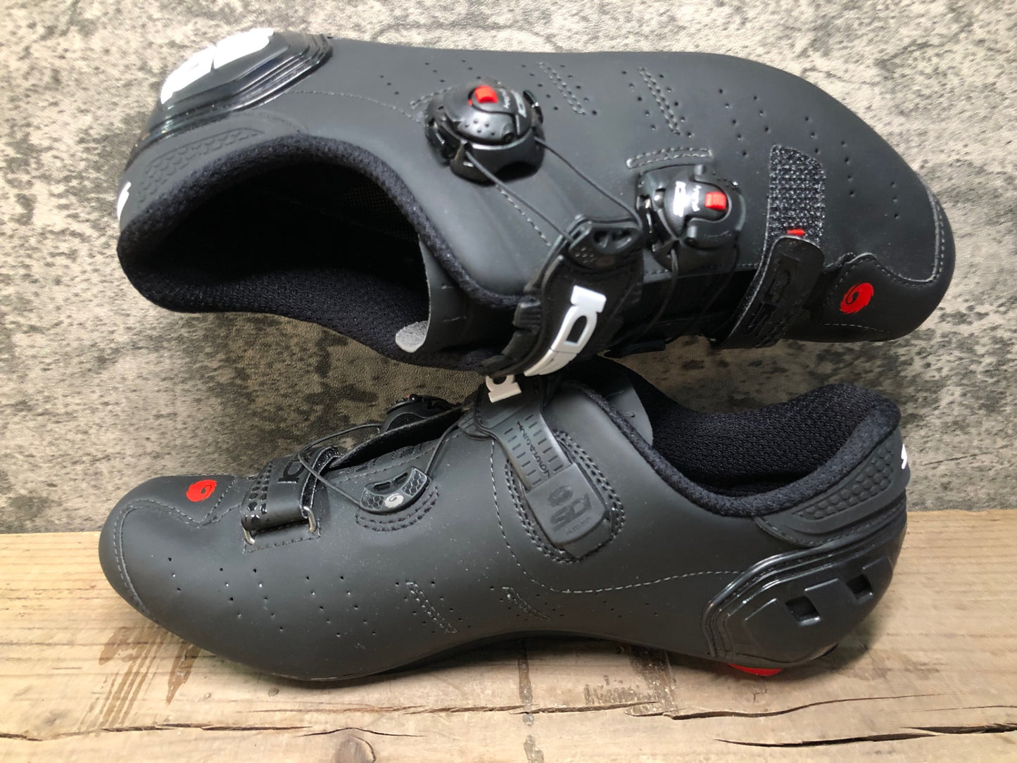 IP921 シディ SIDI SCARPE ERGO 5 MATT ビンディングシューズ 黒 EU42 SPD-SL