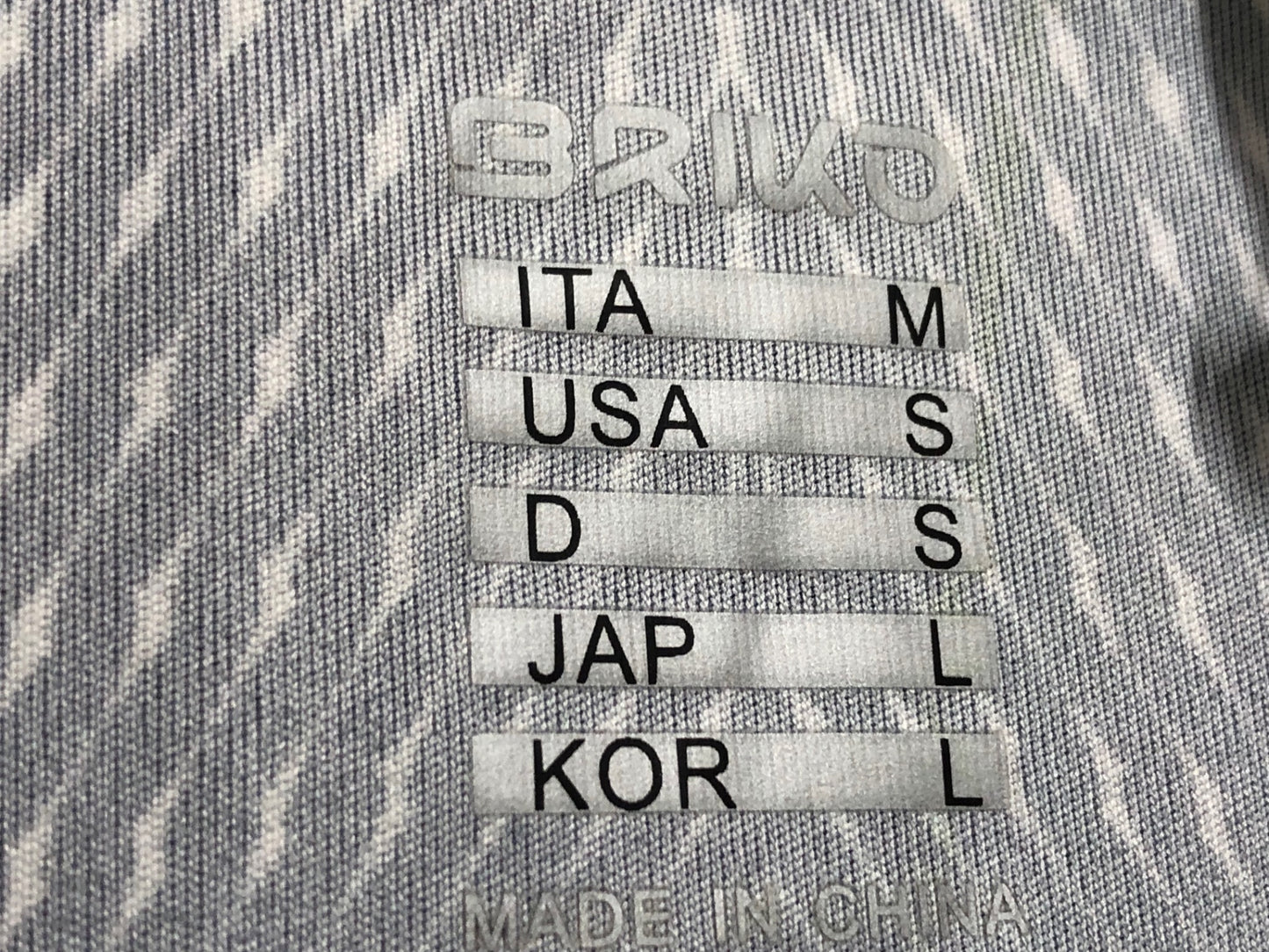 IL854 ブリコ BRIKO CLASSIC JERSEY 2.0 半袖サイクルジャージ 黒 S