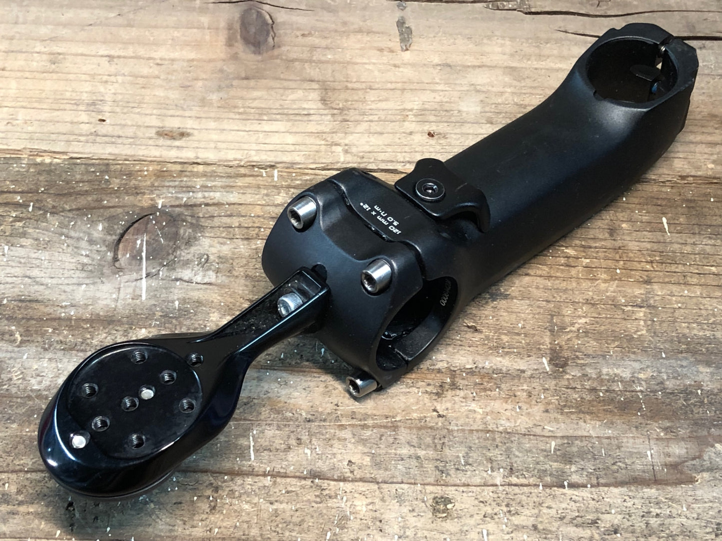 IP500 スペシャライズド SPECIALIZED エスワークス S-WORKS TARMAC STEM 黒 120mm Φ31.8 OS 6° マウント付属