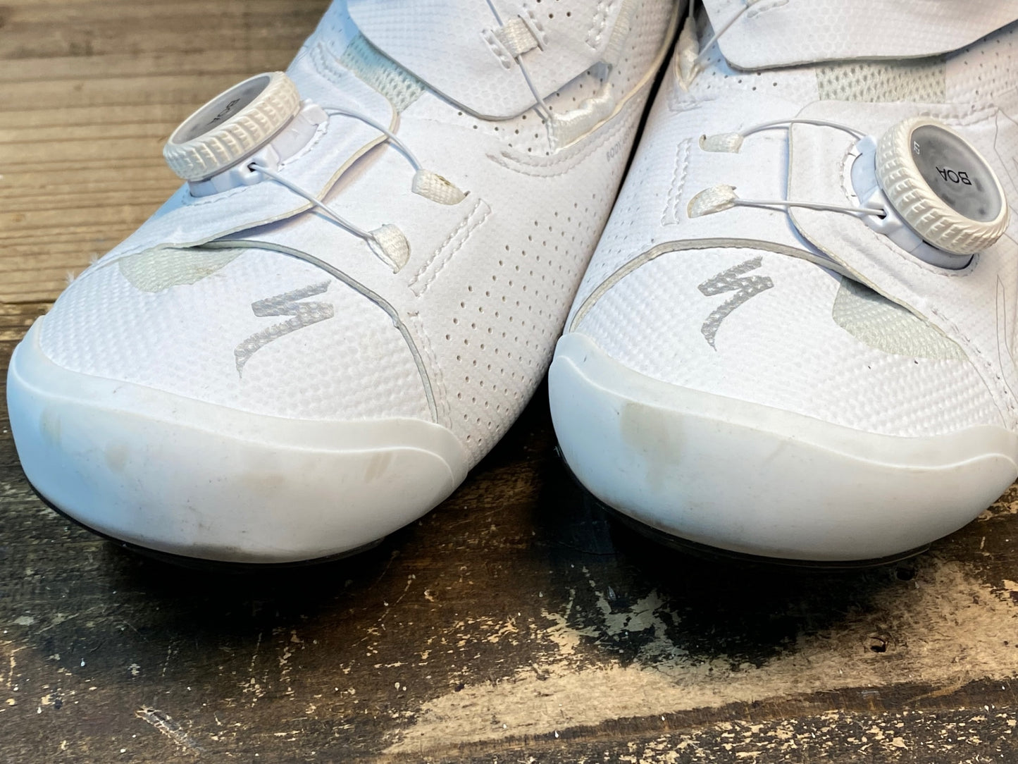 IY424 スペシャライズド SPECIALIZED エスワークス S-WORKS ARES ビンディングシューズ 白 EU 41