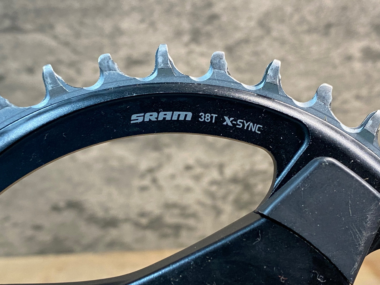 IX059 スラム SRAM X-Sync Direct Mount Chain Ring チェーンリング 38T 12S X-SYNC ダイレクトマウント 8ボルト シングル