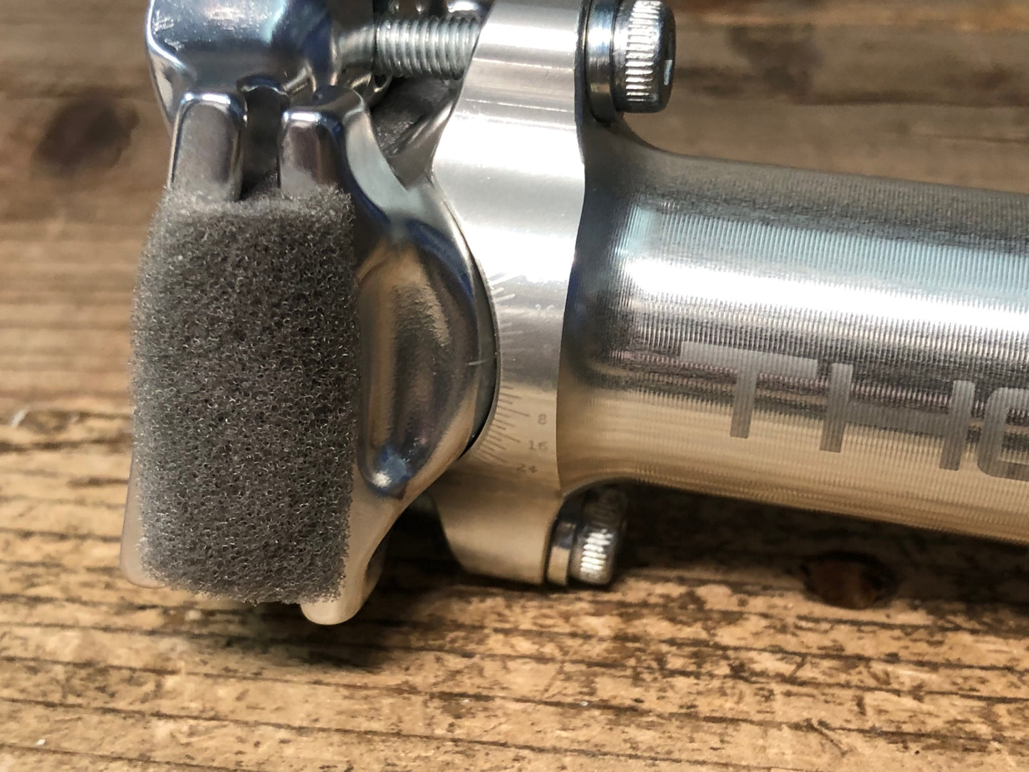 IZ481 トムソン THOMSON Elite アルミ シートポスト 250mm Φ27.2 SB0mm シルバー 未使用