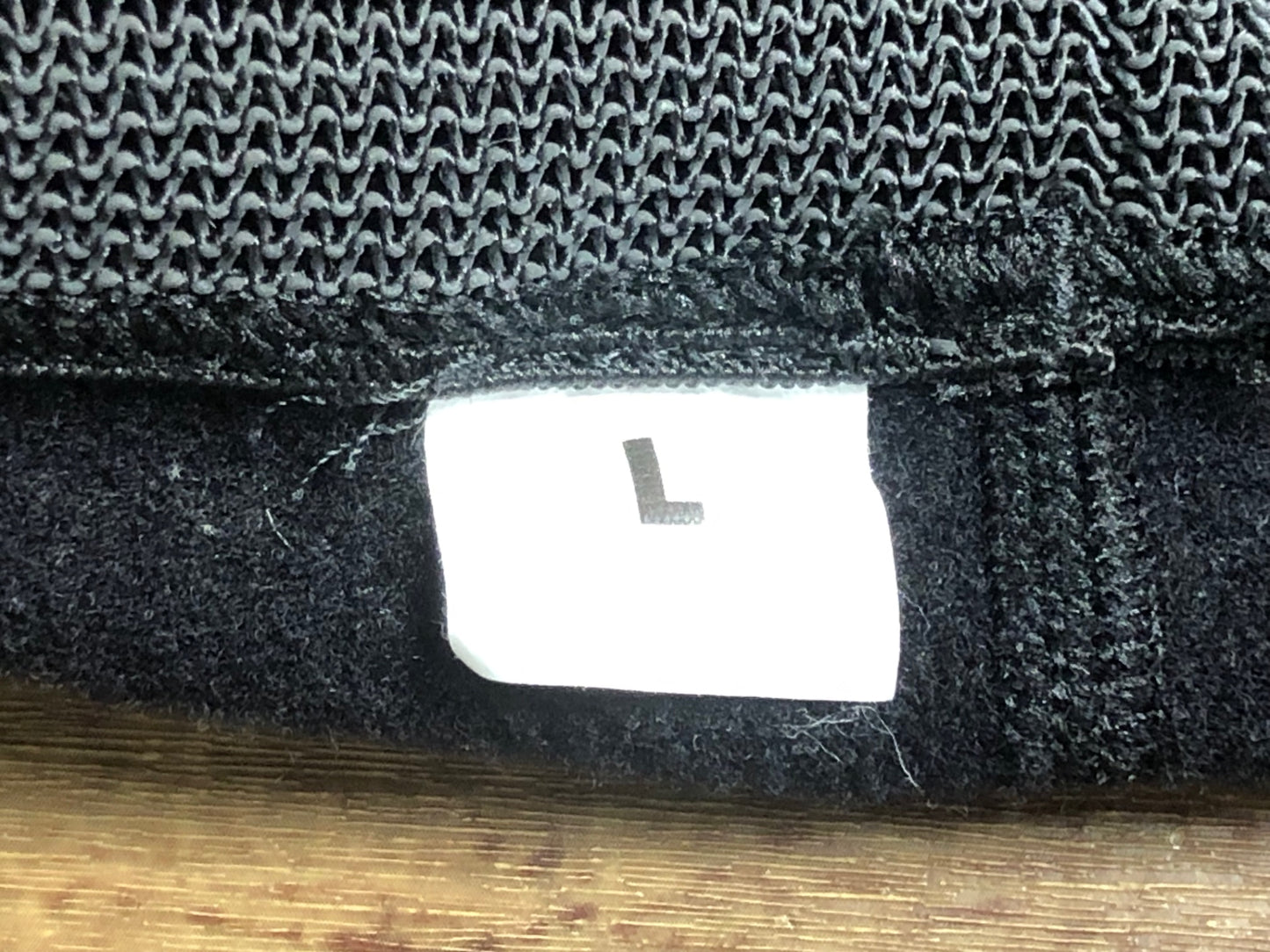 HU587 カペルミュール KAPELMUUR レッグウォーマー 黒 L 裏起毛