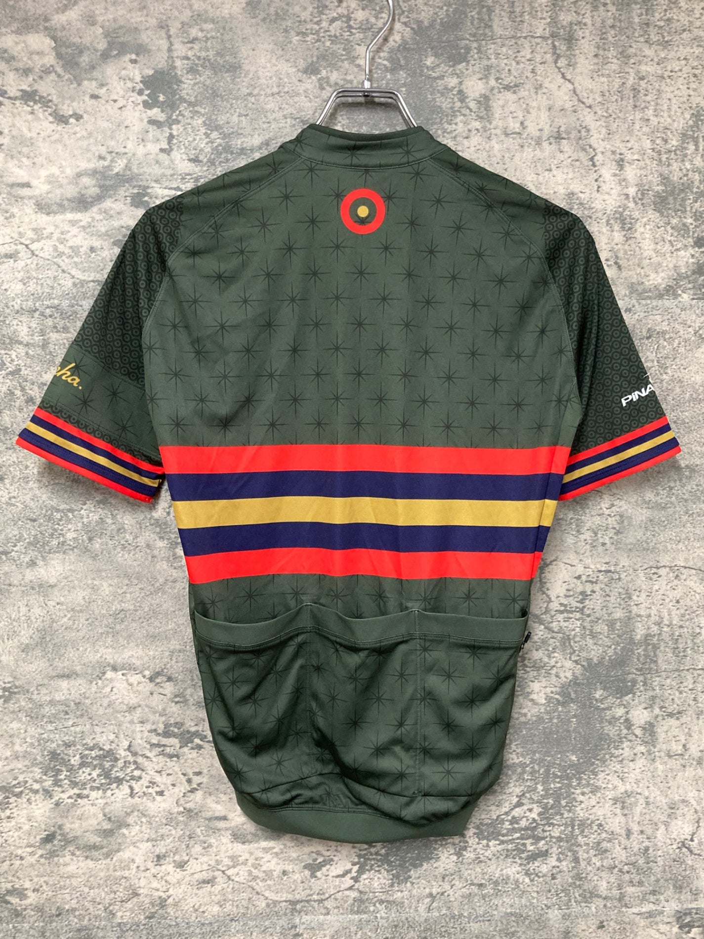 IX913 ラファ Rapha CORE JERSEY WIGGINS 半袖 サイクルジャージ 緑 S
