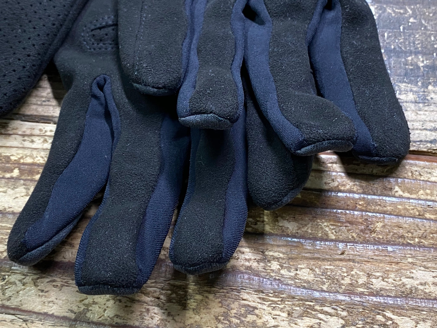 JC625 ラファ Rapha BREVET REFLECTIVE GLOVES 裏起毛 長指 サイクルグローブ グレー M