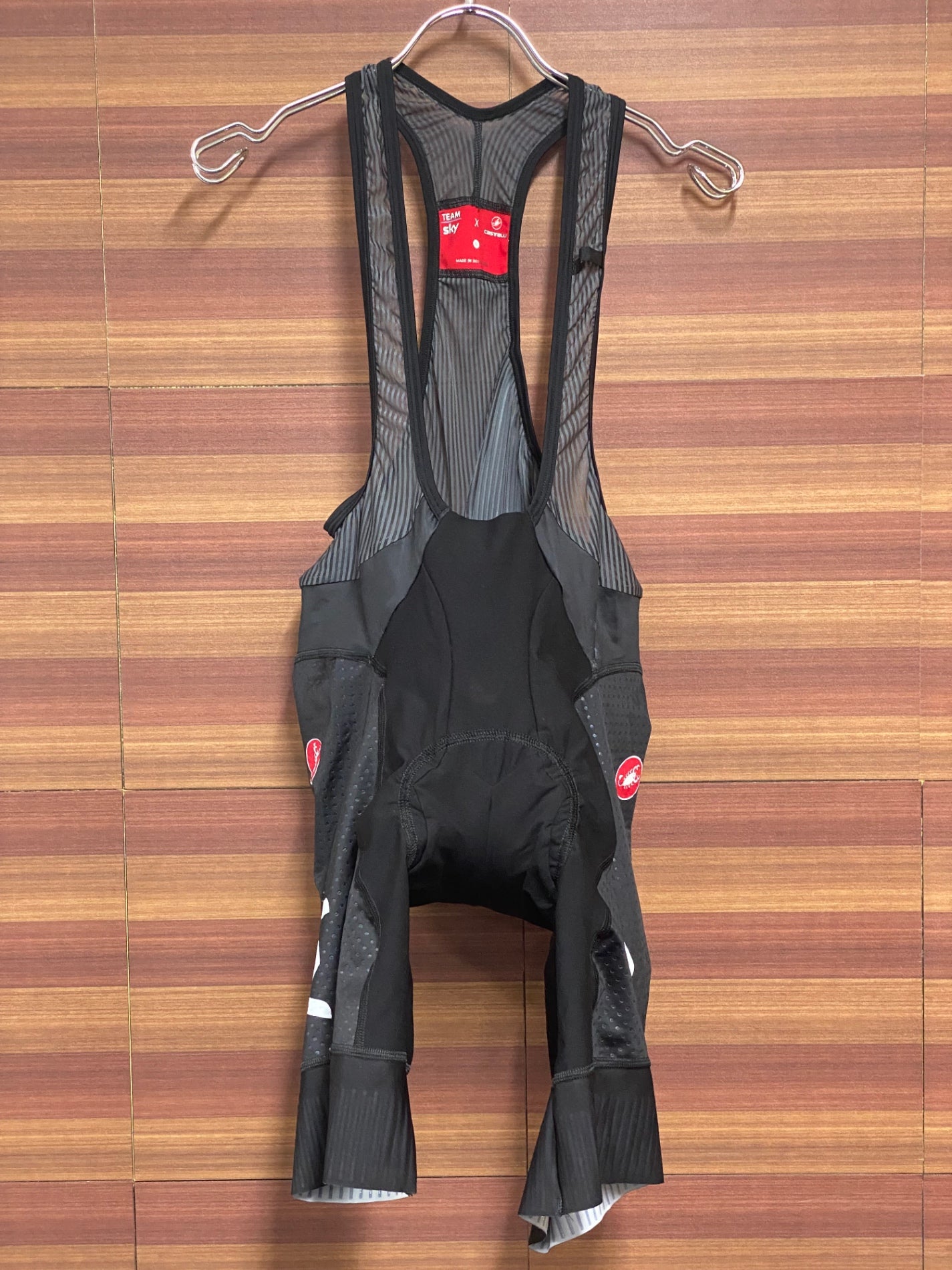 HV564 カステリ CASTELLI ビブショーツ XL 黒 TEAM SKY – BICI AMORE