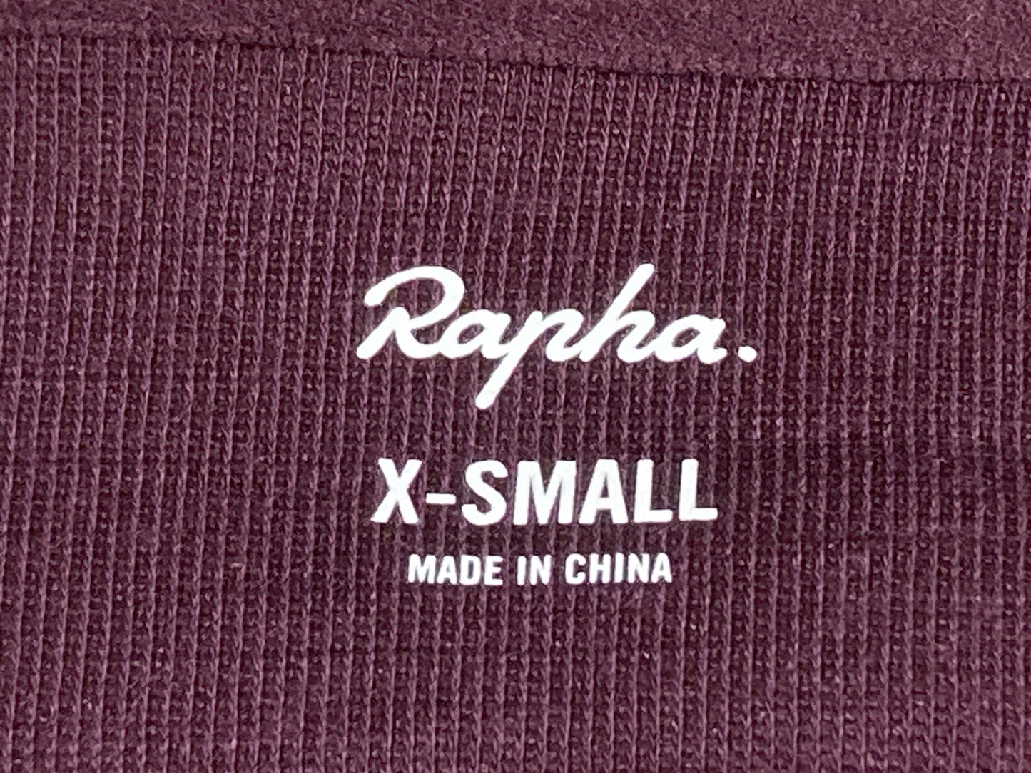 IK939 ラファ Rapha CLASSIC JERSEY 半袖 サイクルジャージ バーガンディ XS