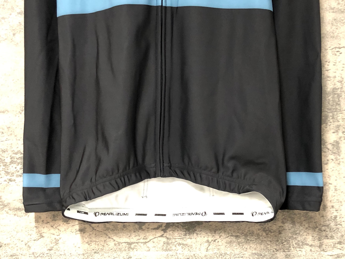 IX597 パールイズミ PEARL iZUMi 長袖サイクルジャージ 裏起毛 黒青 M