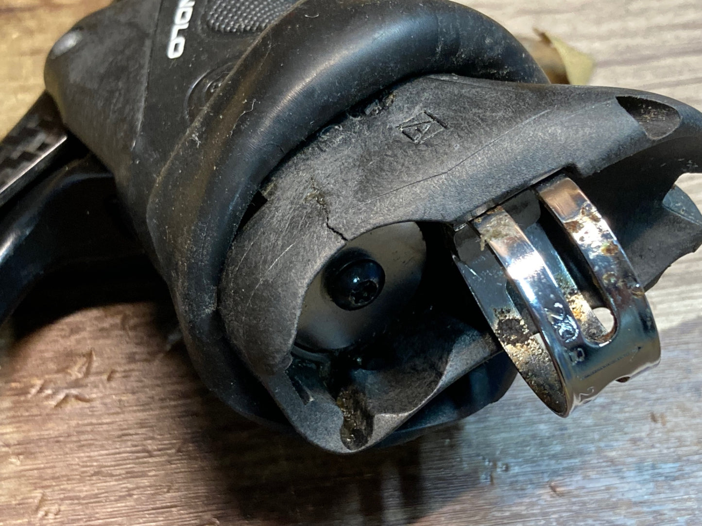 IB215 カンパニョーロ CAMPAGNOLO レコード RECORD エルゴレバー 左 2s