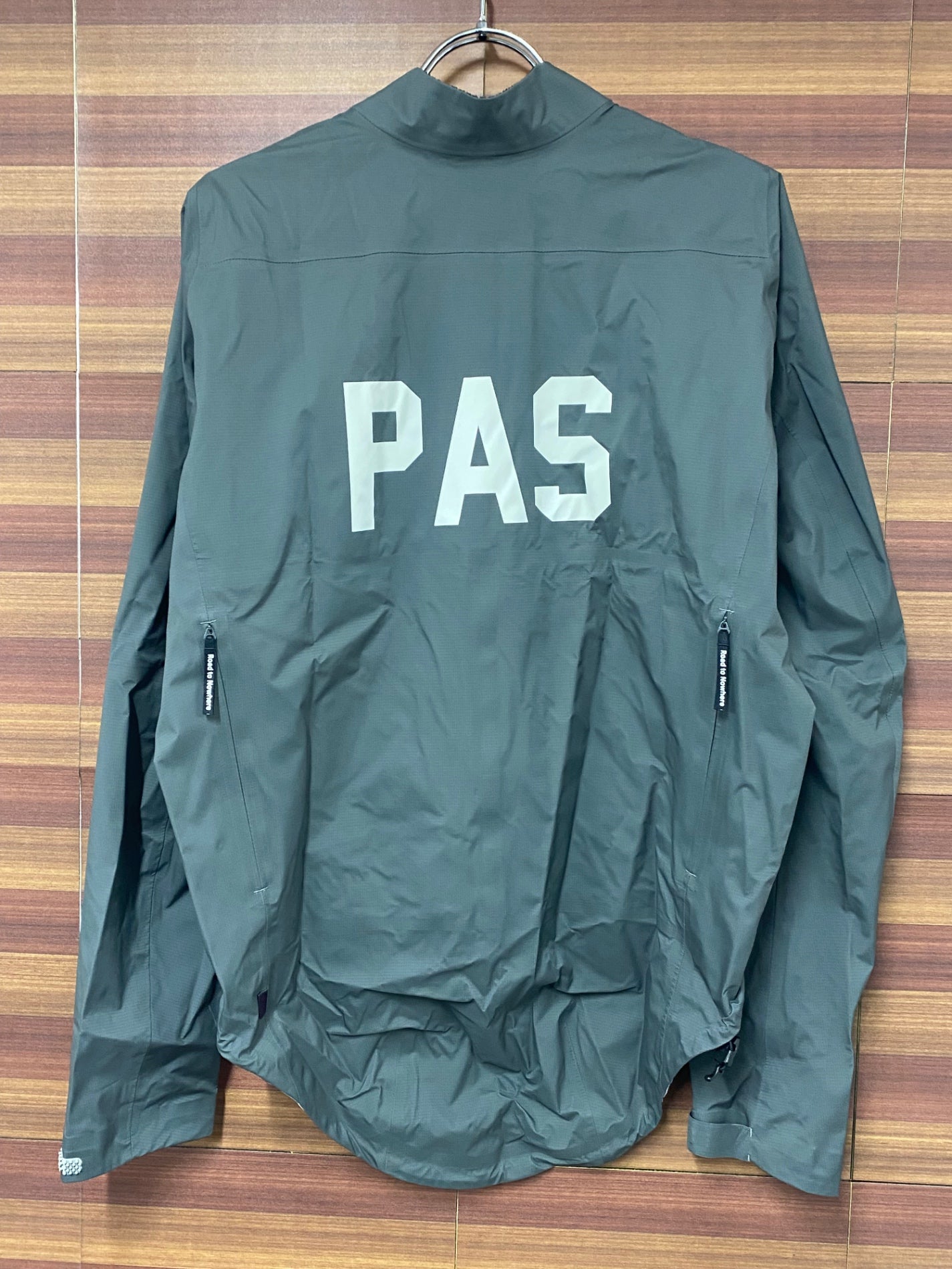 IK906 パスノーマルスタジオ PAS NORMAL STUDIO メカニズム MECHANISM SHIELD JACKET 長袖 サイクルジャケット グレー S