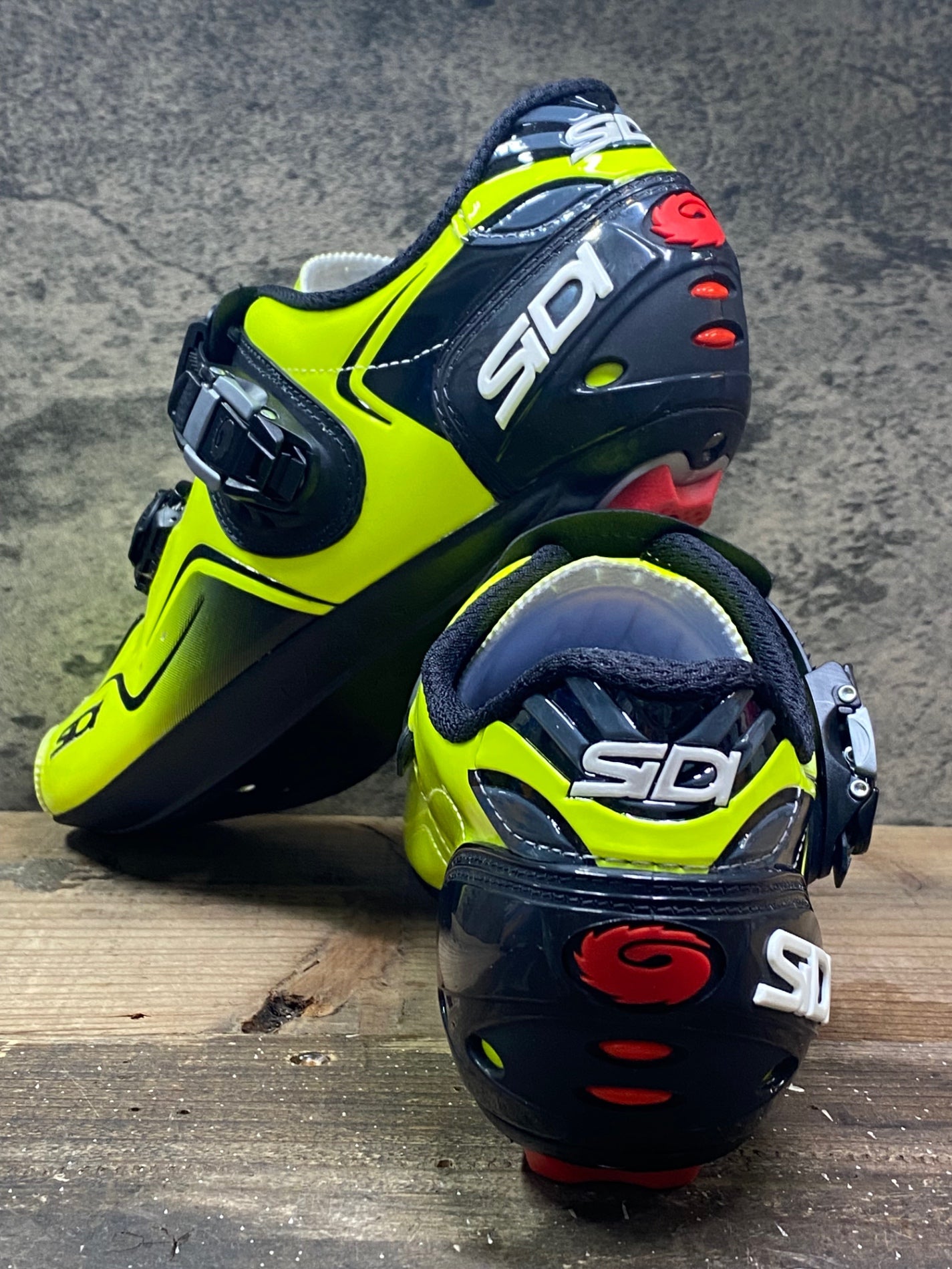 IQ034 シディ SIDI KAOS ビンディングシューズ ネオンイエロー EU44