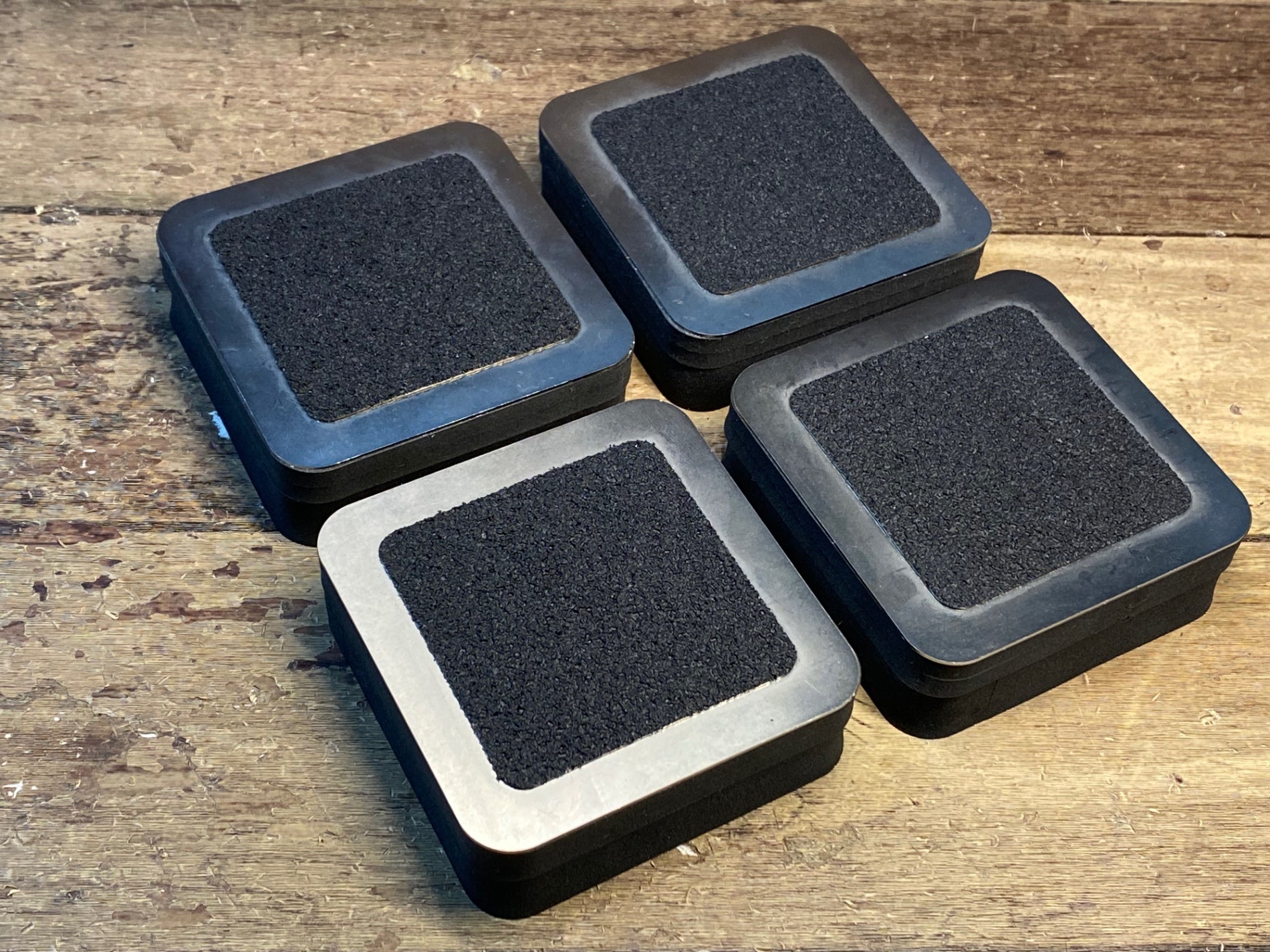 グロータック ブルカット3 4個セット ローラー台防振防音 希少