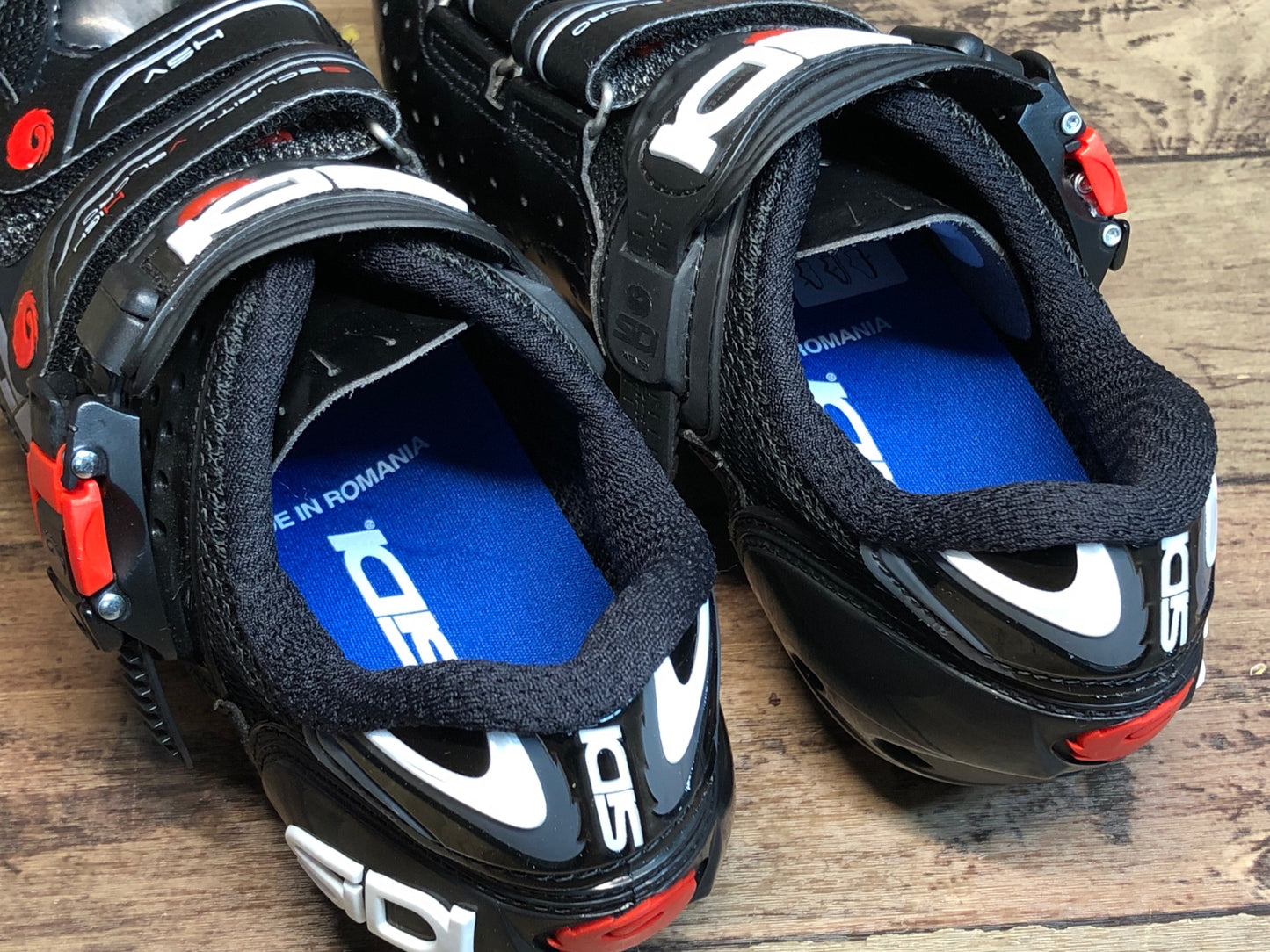 IO388 シディ SIDI GENIUS 7 MEGA ビンディングシューズ 黒 SPD-SL EU37.5
