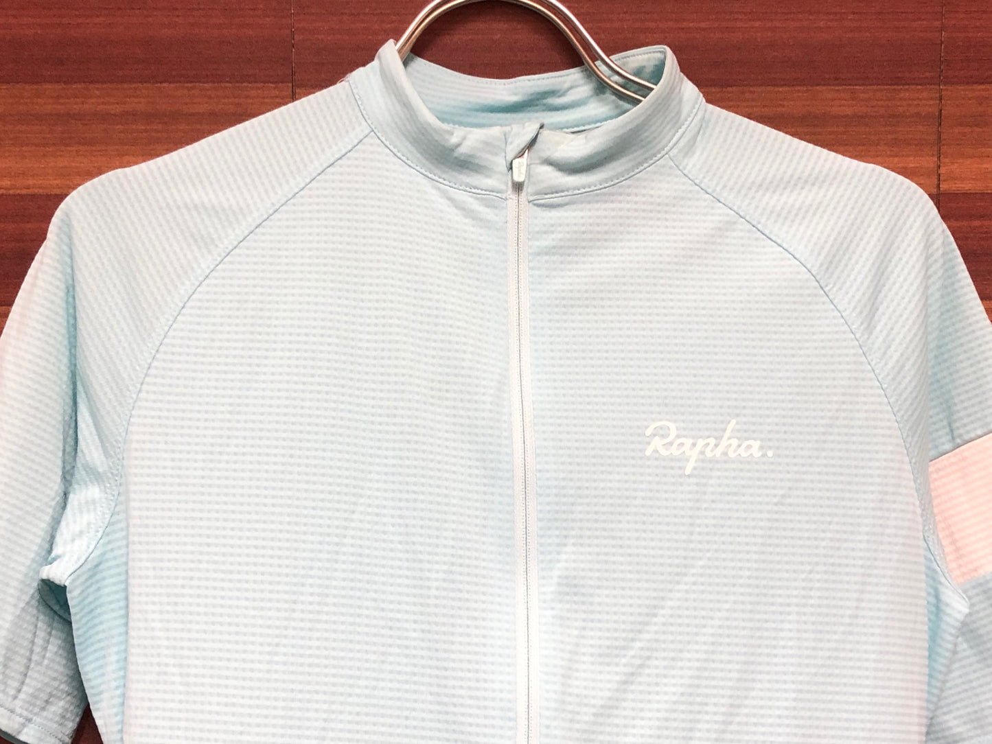 IO207 ラファ Rapha WOMEN'S CORE LIGHTWEIGHT JERSEY 半袖サイクルジャージ 水色 S