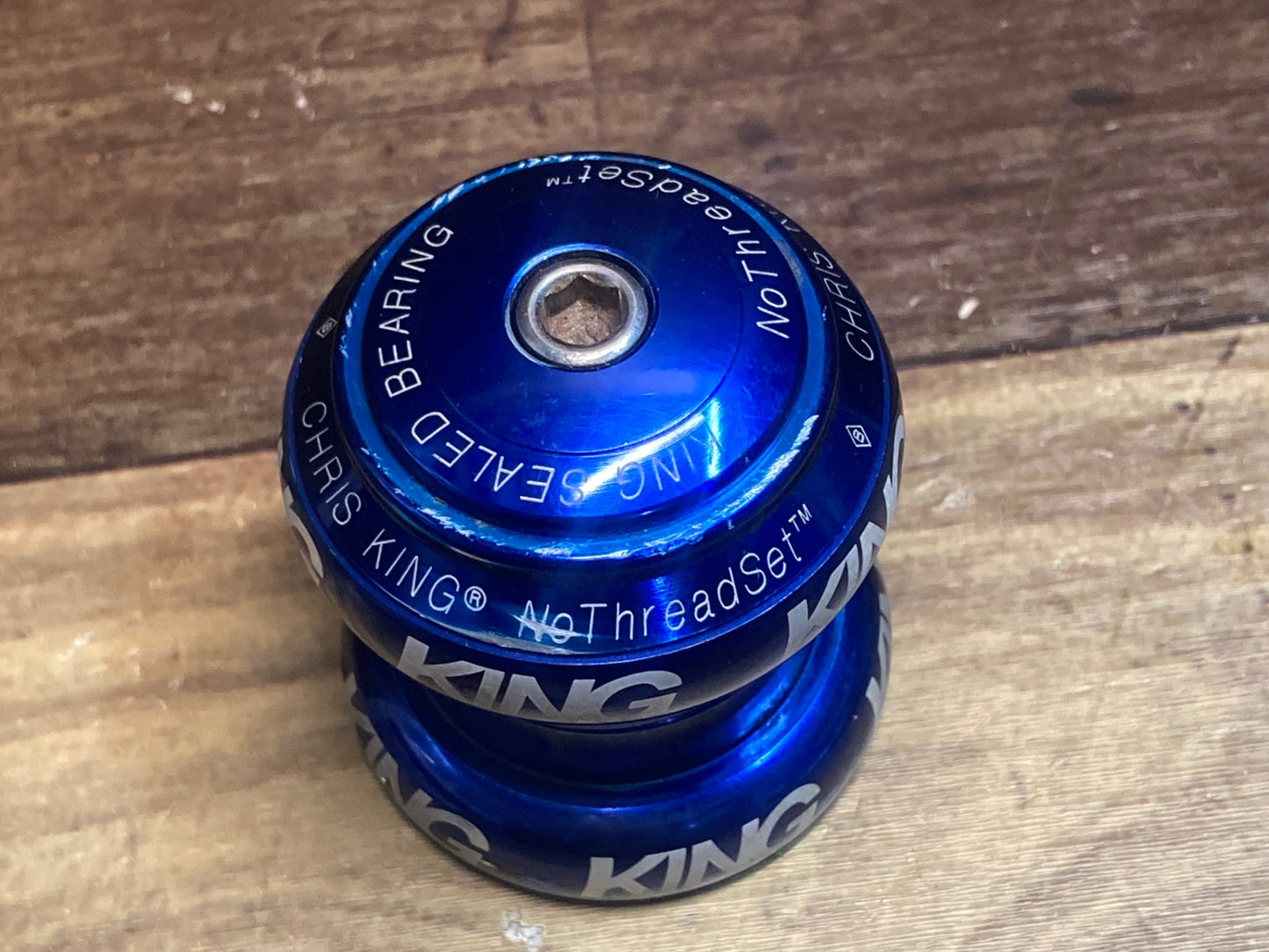 IK892 クリスキング CHRIS KING NOTHREAD HEADSET 青