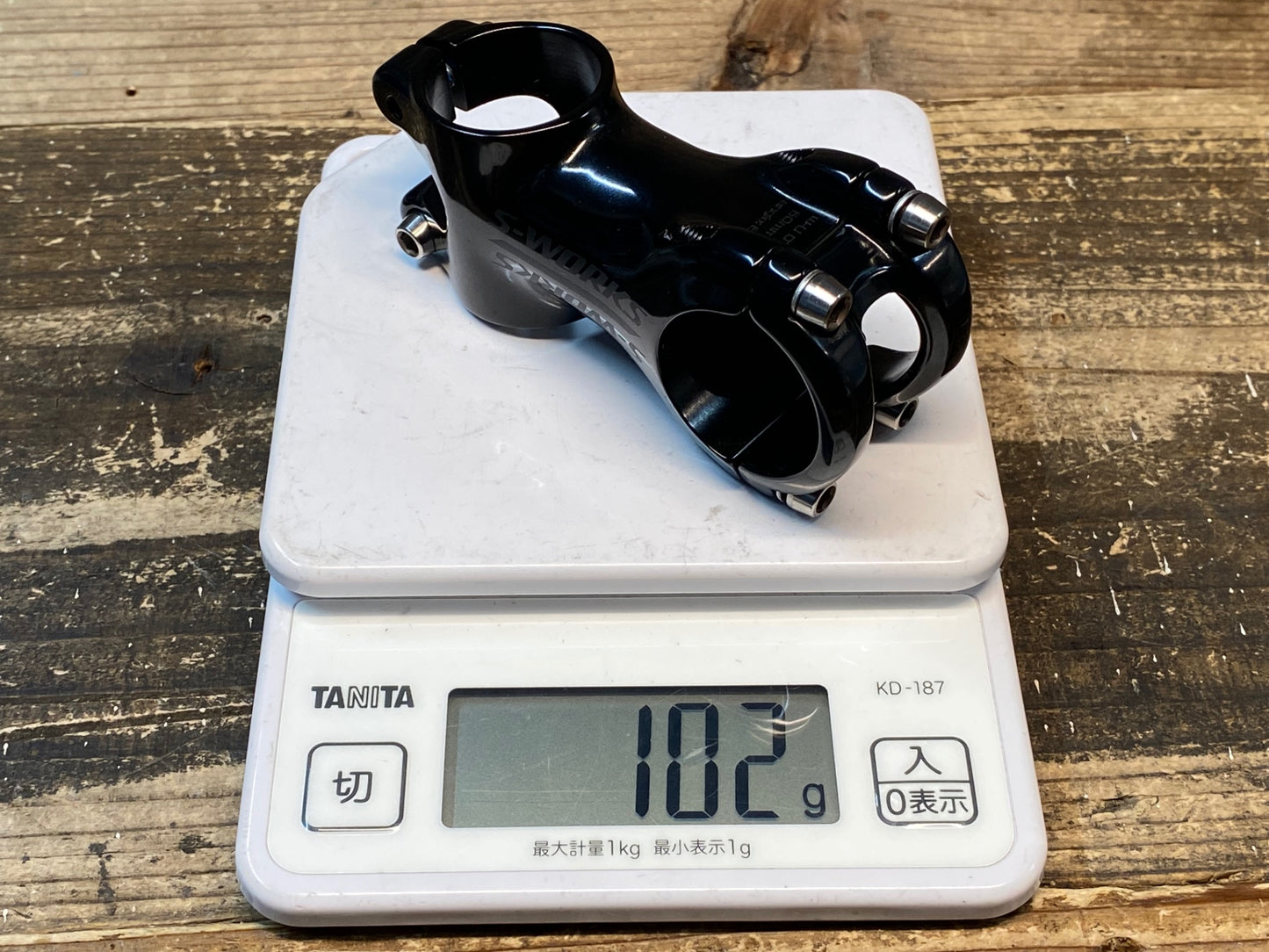 IV599 スペシャライズド SPECIALIZED S-WORKS SL STEM アルミ ステム 60mm Φ31.8 OS 6°