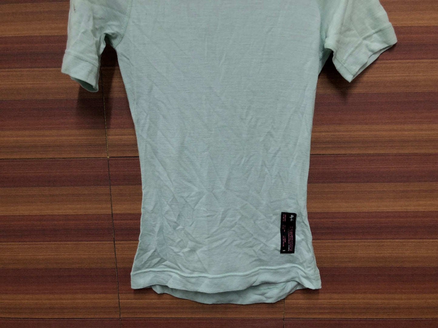 IP242 ラファ Rapha MERINO BASE LAYER - SHORT SLEEVE 半袖 べースレイヤー 薄緑 XS