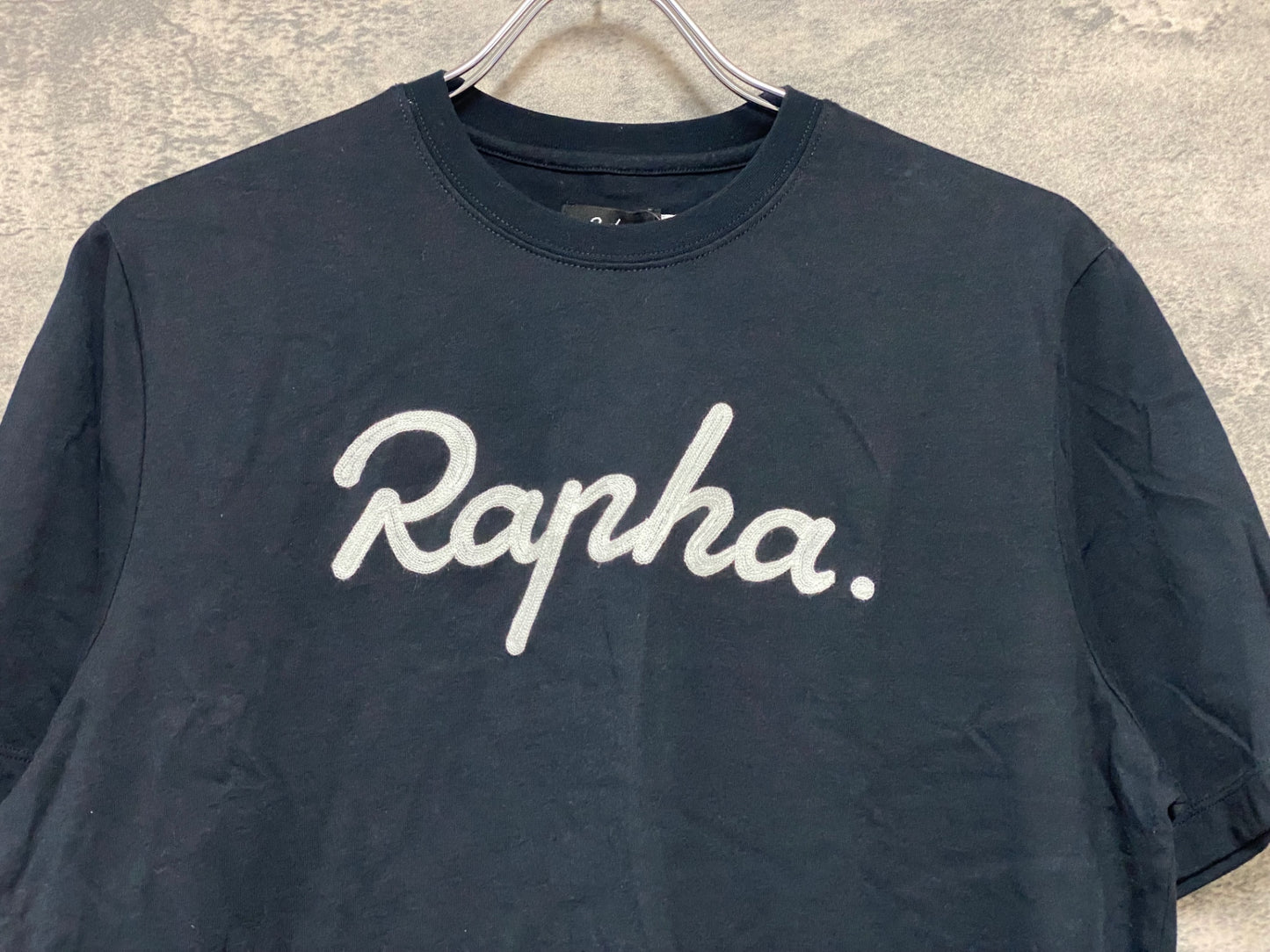 IY516 ラファ Rapha LOGO T-SHIRT 半袖 Tシャツ 黒 M