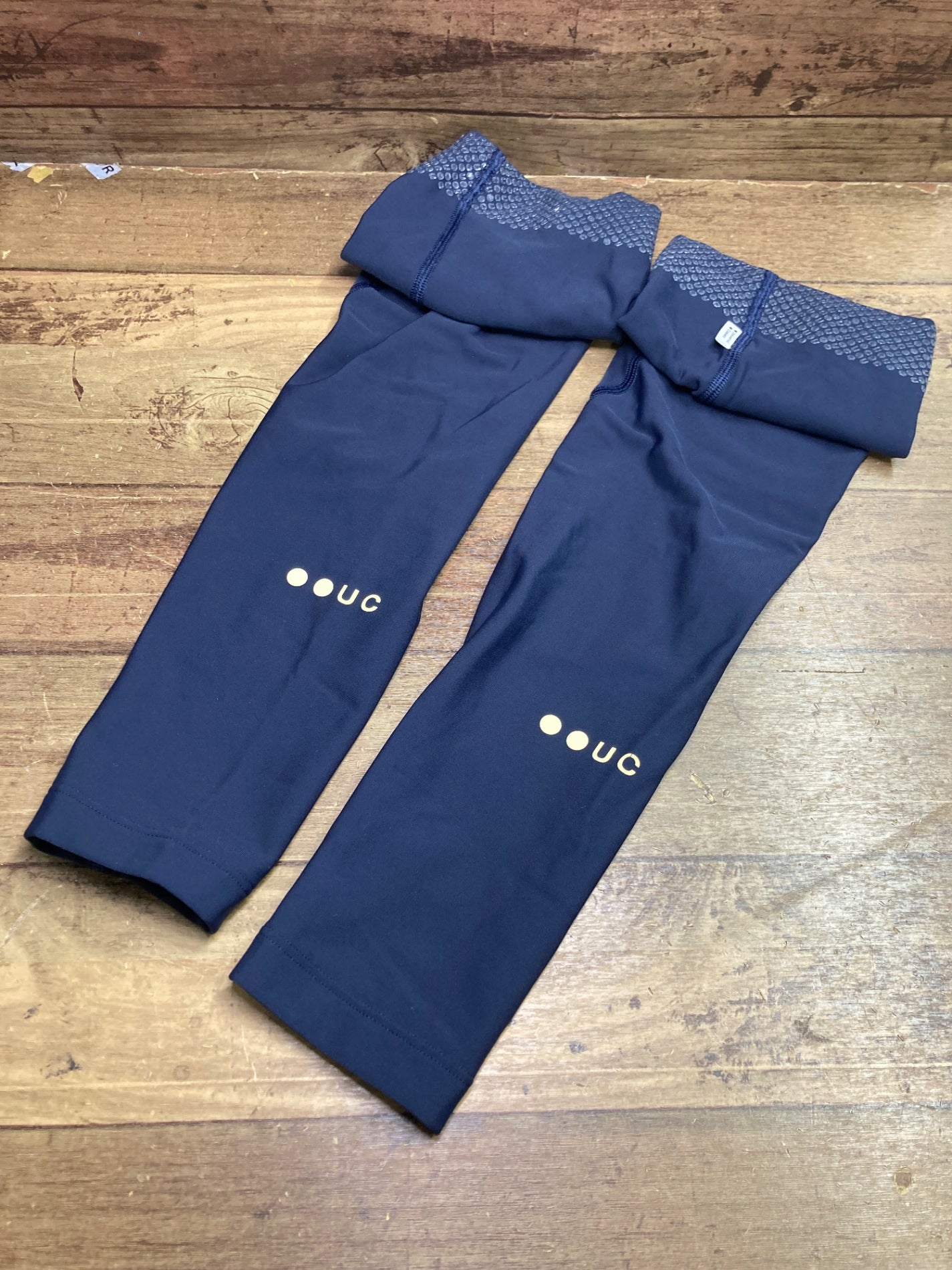IJ190 ユニバーサルカラーズ Universal Colours レッグウォーマー 紺 XS/S