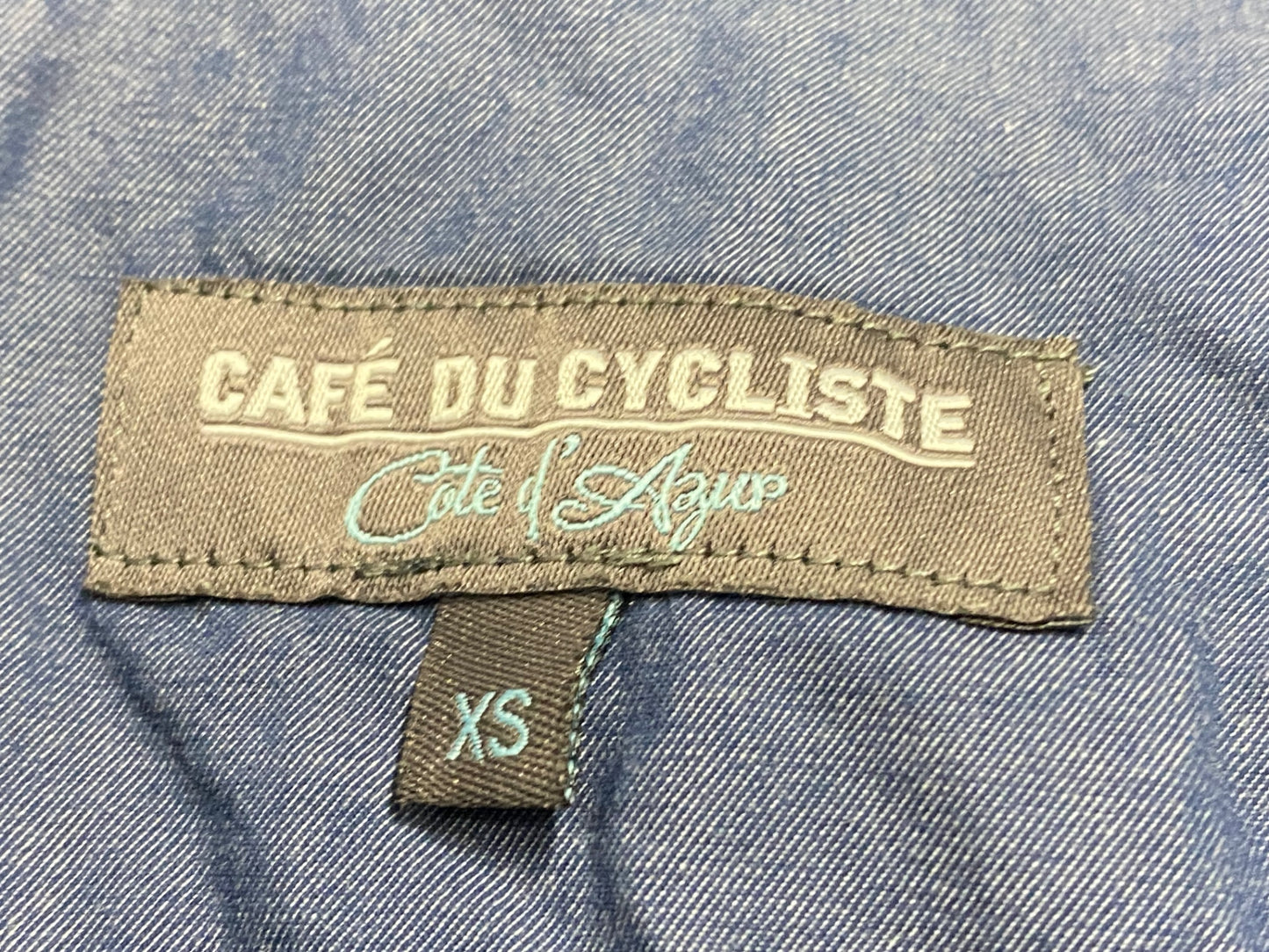 IZ744 カフェドシクリステ CAFE DU CYCLISTE Yolande women 長袖 サイクルジャージ 紺 レディース XS
