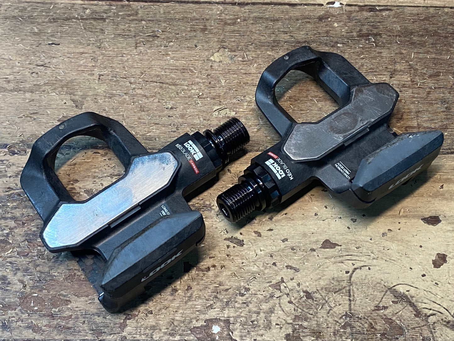 IJ931 ルック LOOK Keo Blade Carbon ビンディングペダル チタンシャフト