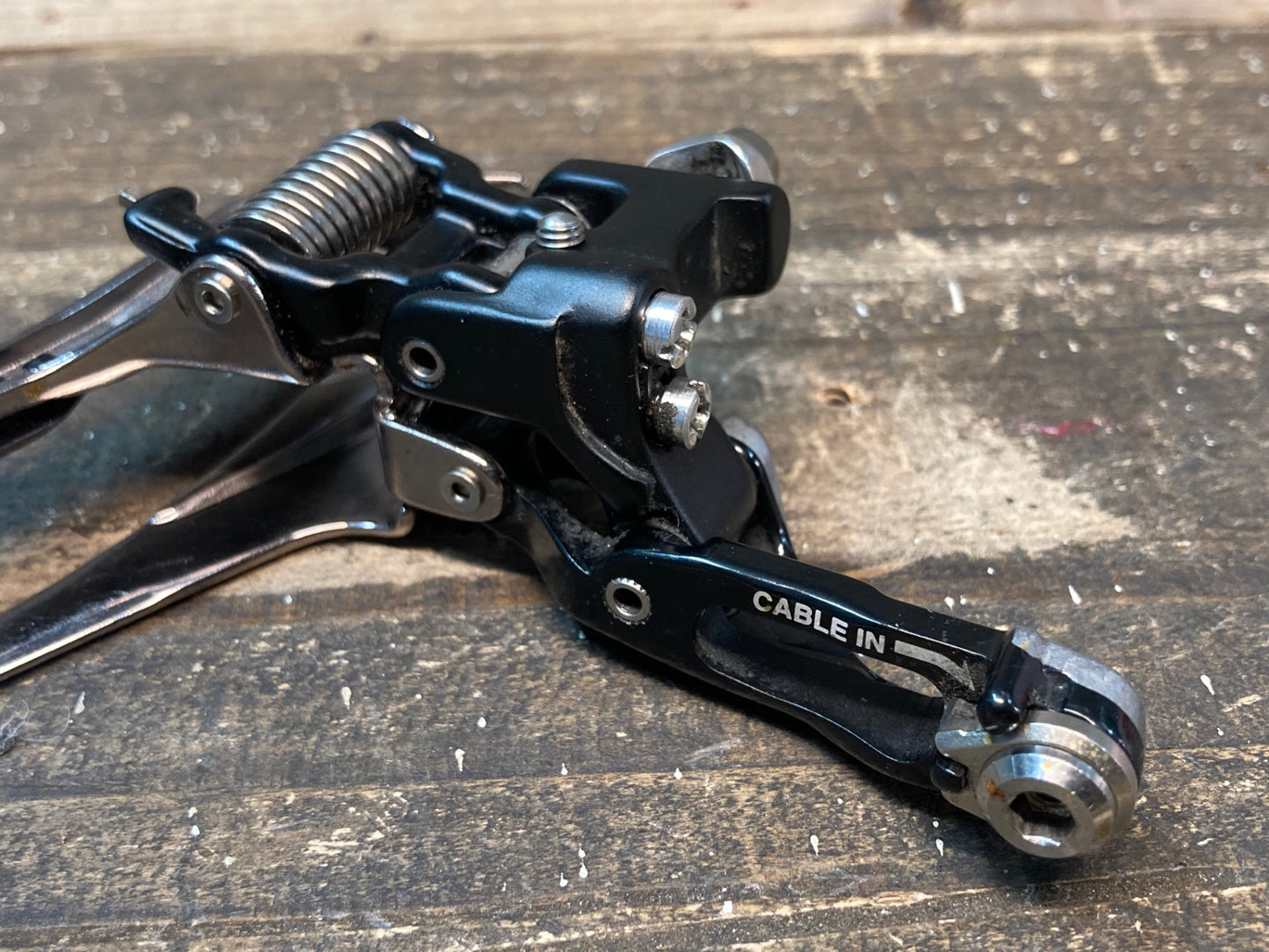IP492 シマノ SHIMANO デュラエース DURA-ACE FD-9000 直付 フロントディレイラー 2s