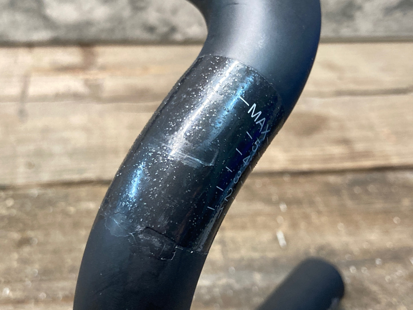 IQ477 デダ DEDA ヴィンチ VINCI カーボン ドロップハンドル 外-外エンド部420mm