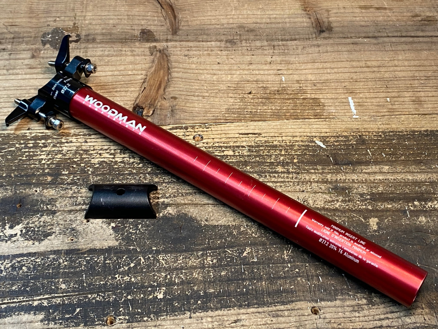IZ956 ウッドマン WOODMAN POST SL PLUS シートポスト 350mm Φ27.2