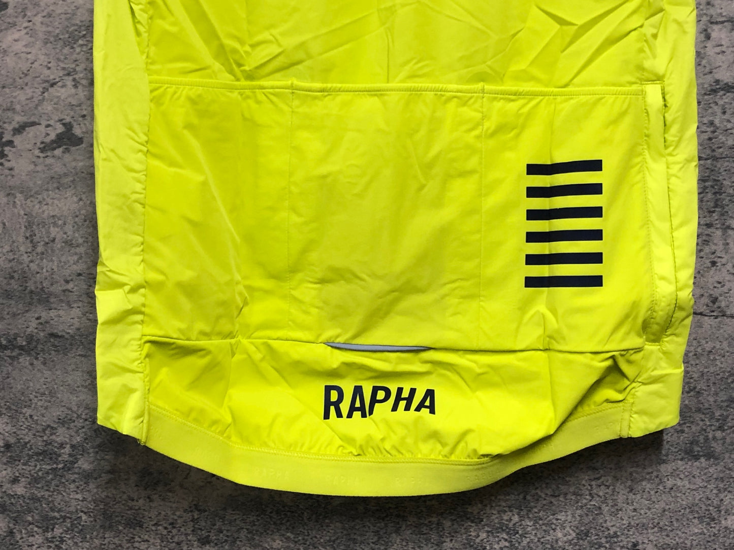IX926 ラファ Rapha PRO TEAM INSULATED GILET サイクルべスト ジレ 黄 M