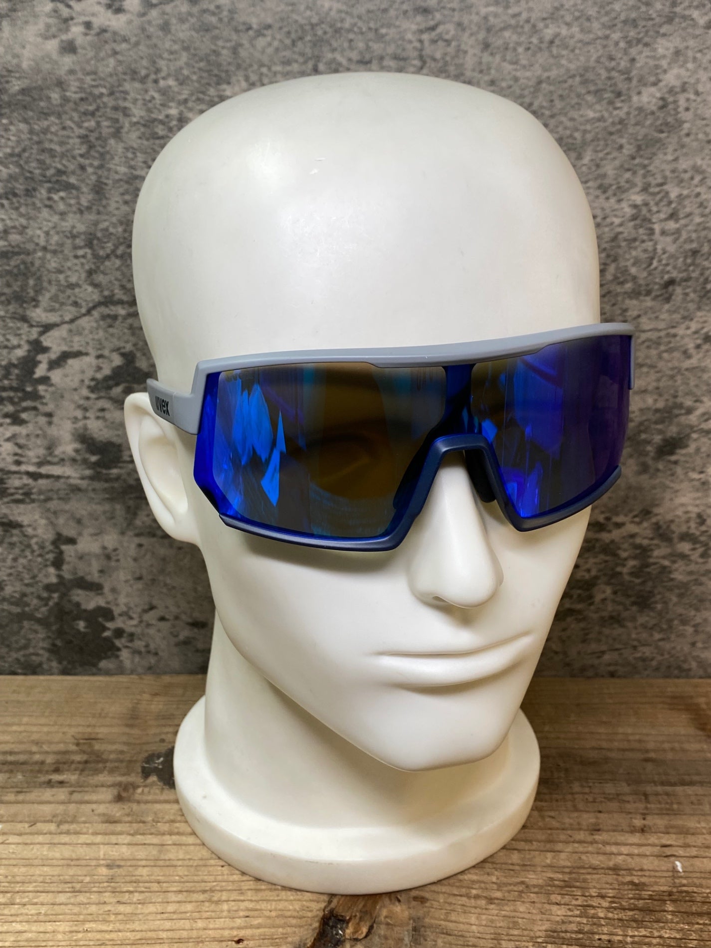 JC545 ウベックス UVEX sportstyle 235 サングラス イアウェア 紺
