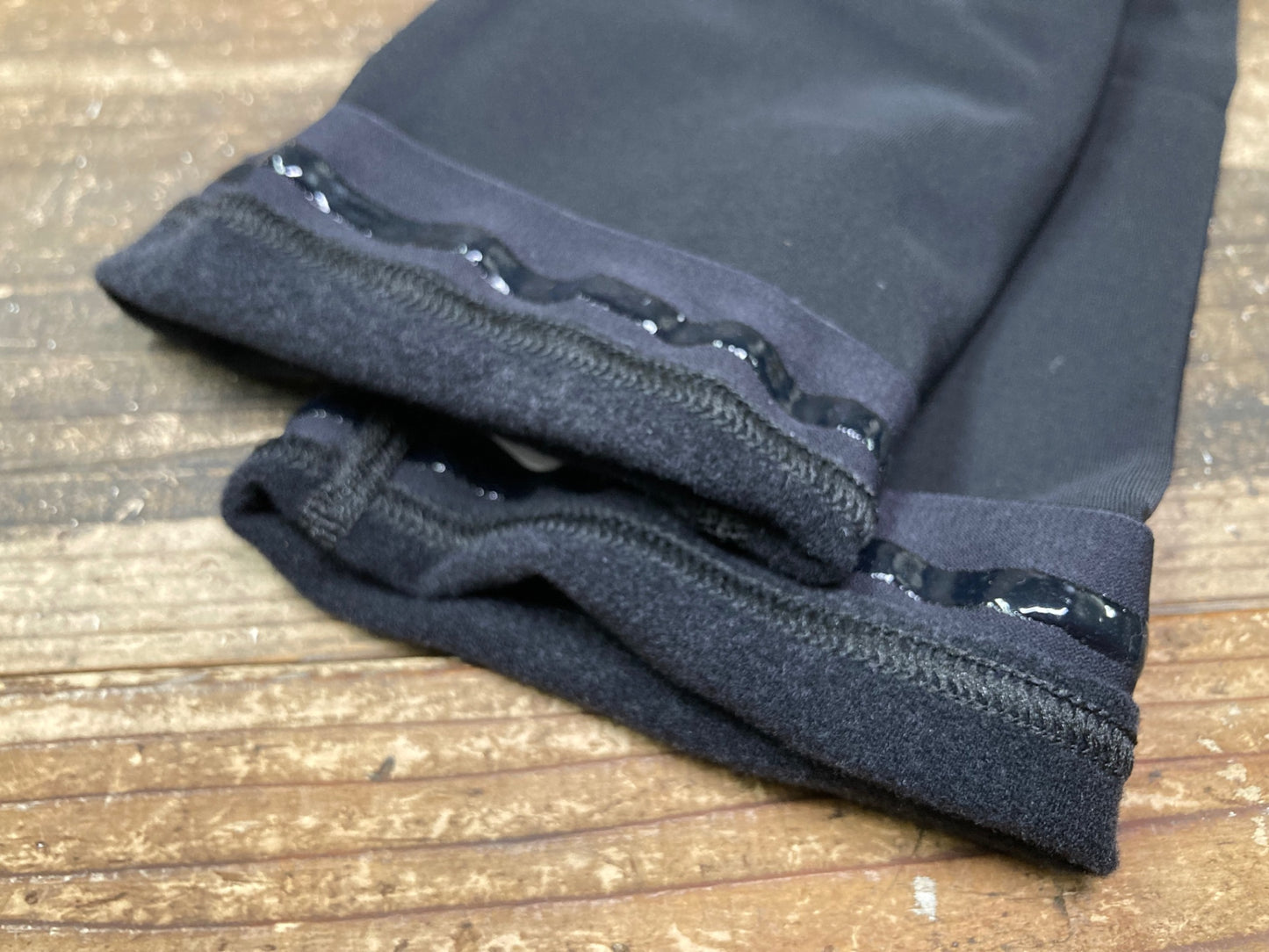 IV952 カステリ CASTELLI アームカバー 黒 L 裏起毛