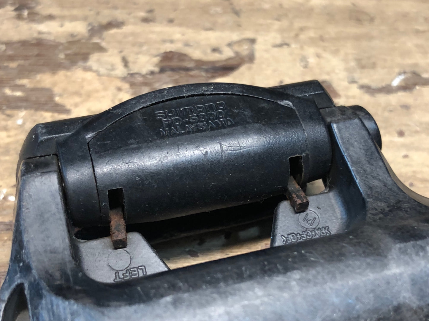 IH272 シマノ SHIMANO 105 PD-5800 ビンディングペダル SPD-SL 左のみ