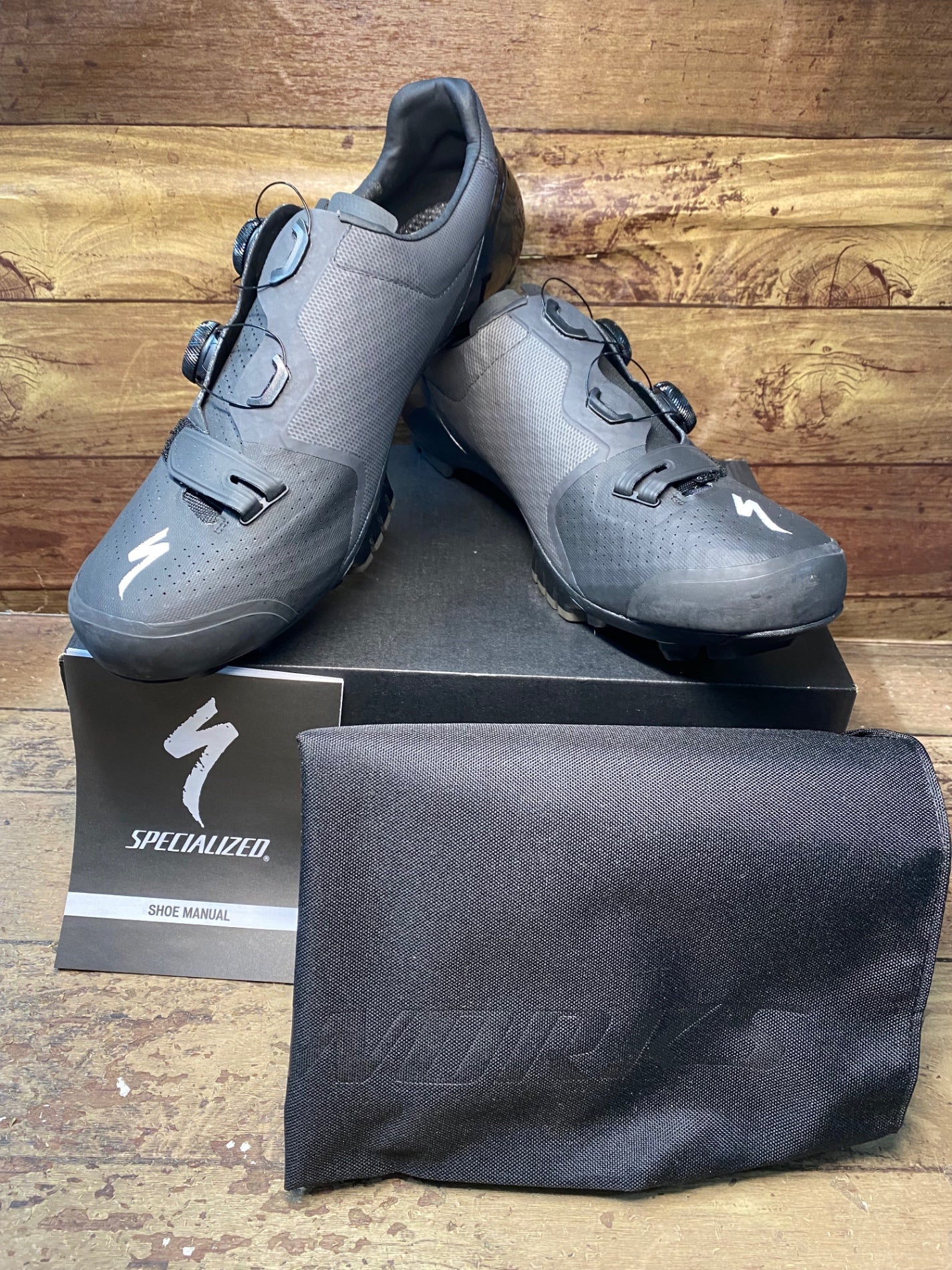 IN781 スペシャライズド SPECIALIZED S-WORKS レーコン RECON SHOE BLK ビンディングシューズ SPD EU44.5