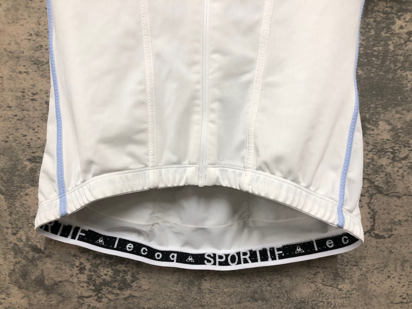 IY169 ルコックスポルティフ le coq sportif 半袖 サイクルジャージ 白 M