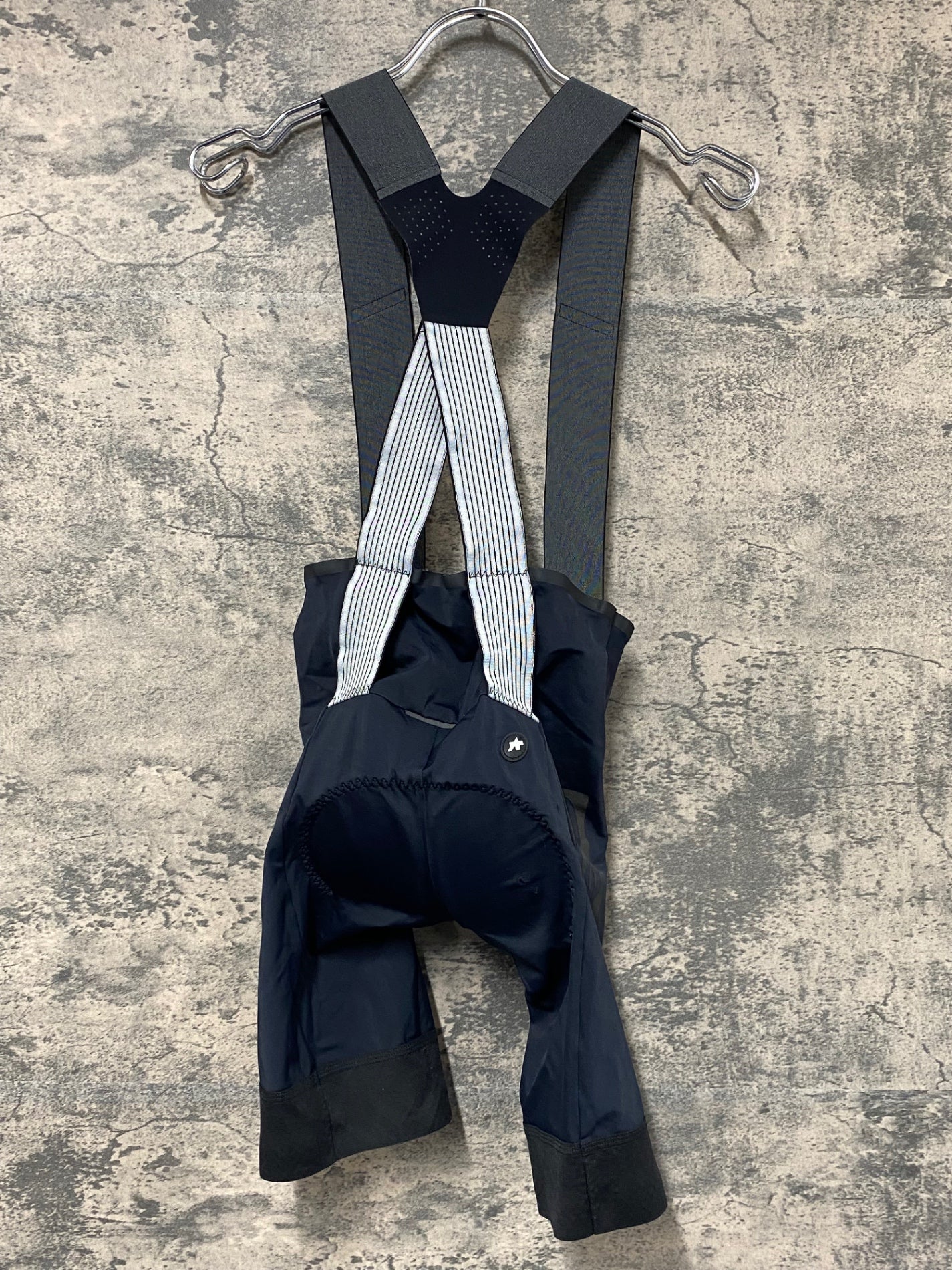 IW778 アソス assos EQUIPE RS Summer Bib Shorts S9 ビブショーツ 黒 S ※穴あきのためジャンク